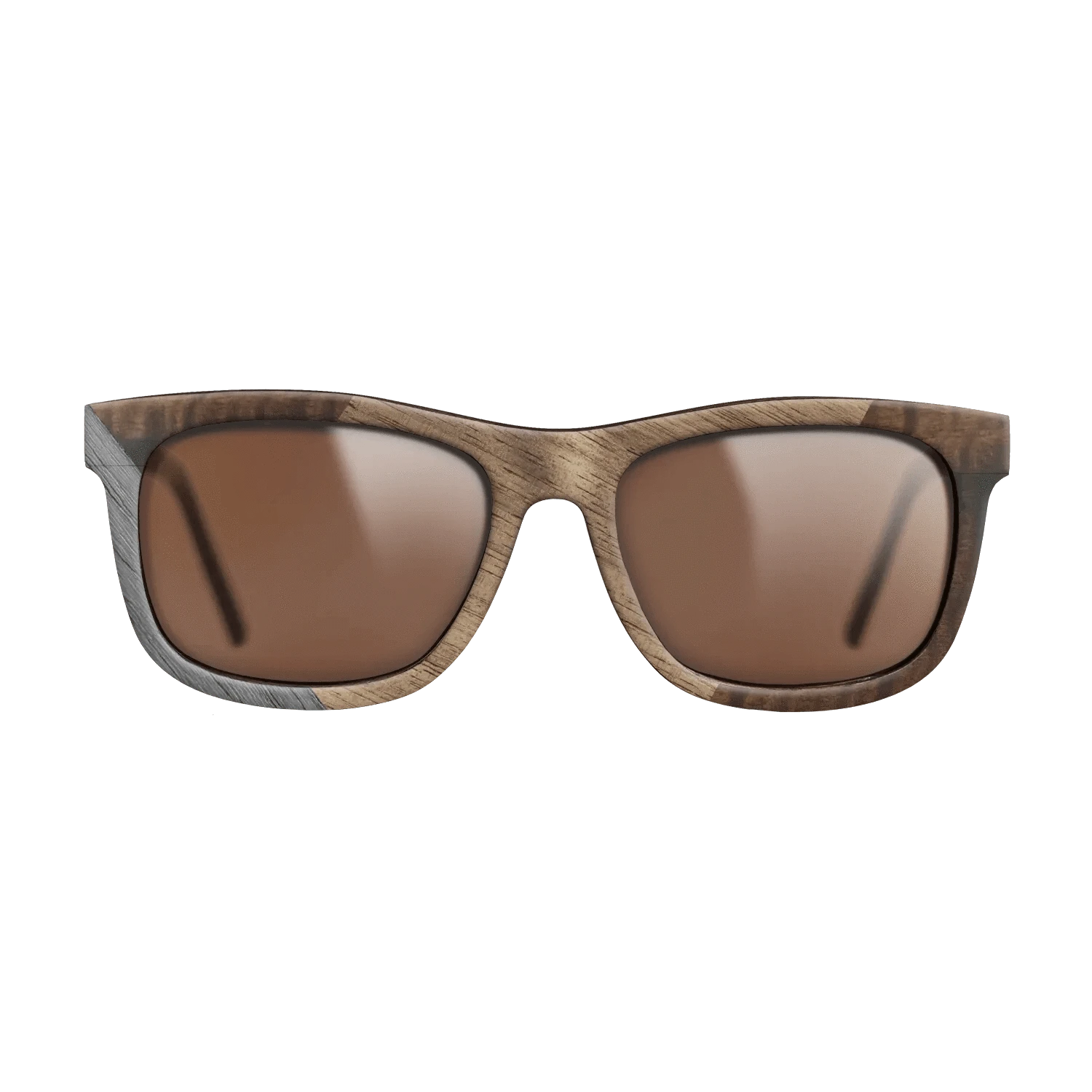 Walnut: Straight Grain,Fumed Eucalyptus,Poplar Dyed: Grey: Weave - The Hero - Square - 1780 - SIRIS wood optic