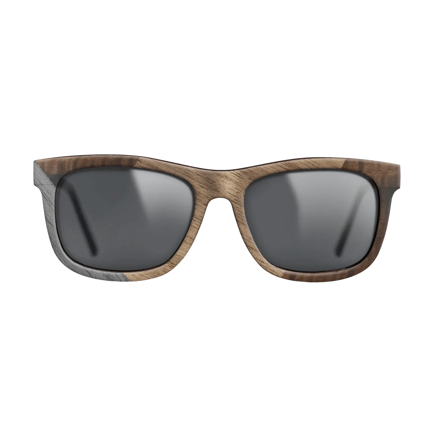 Walnut: Straight Grain,Fumed Eucalyptus,Poplar Dyed: Grey: Weave - The Hero - Square - 1780 - SIRIS wood optic