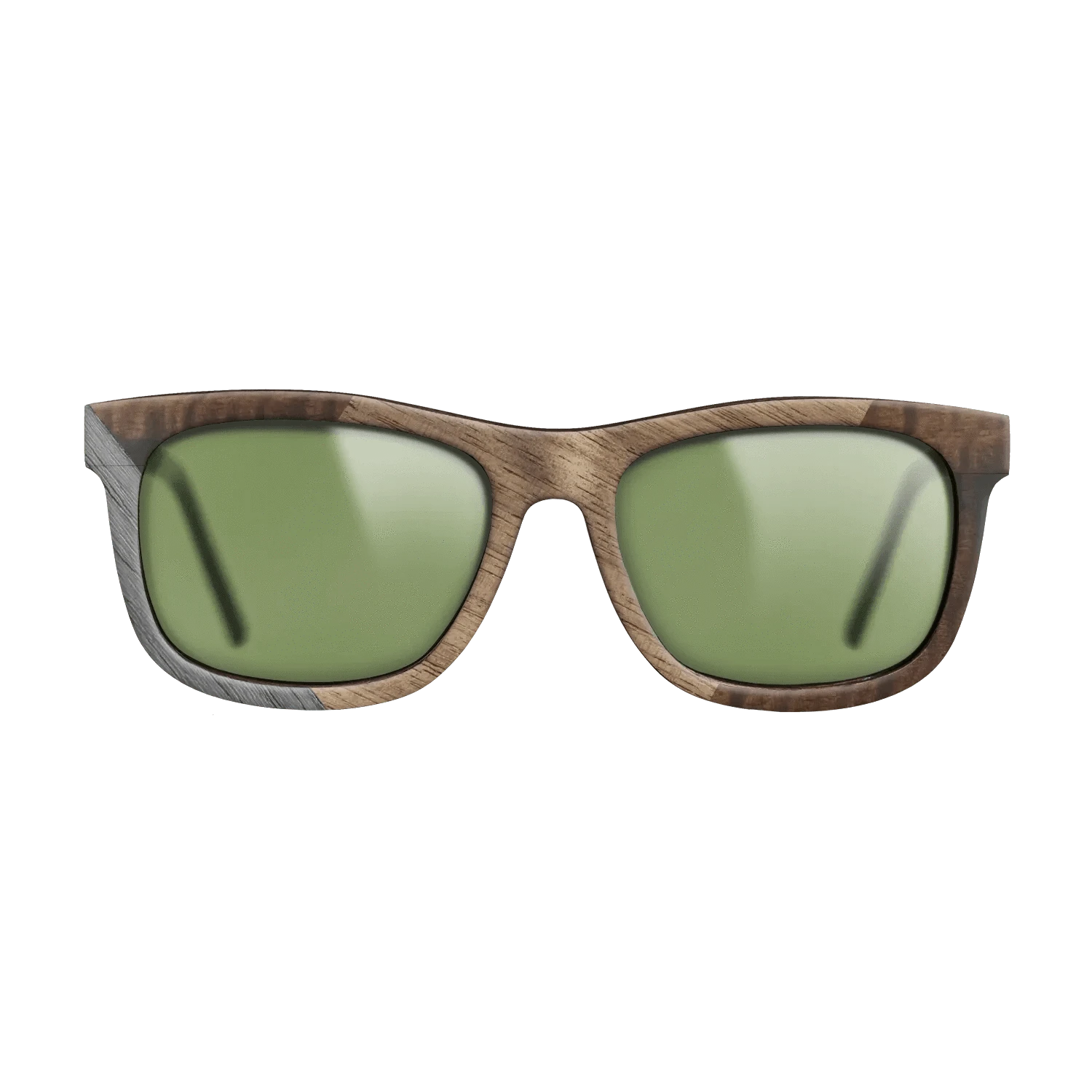Walnut: Straight Grain,Fumed Eucalyptus,Poplar Dyed: Grey: Weave - The Hero - Square - 1780 - SIRIS wood optic
