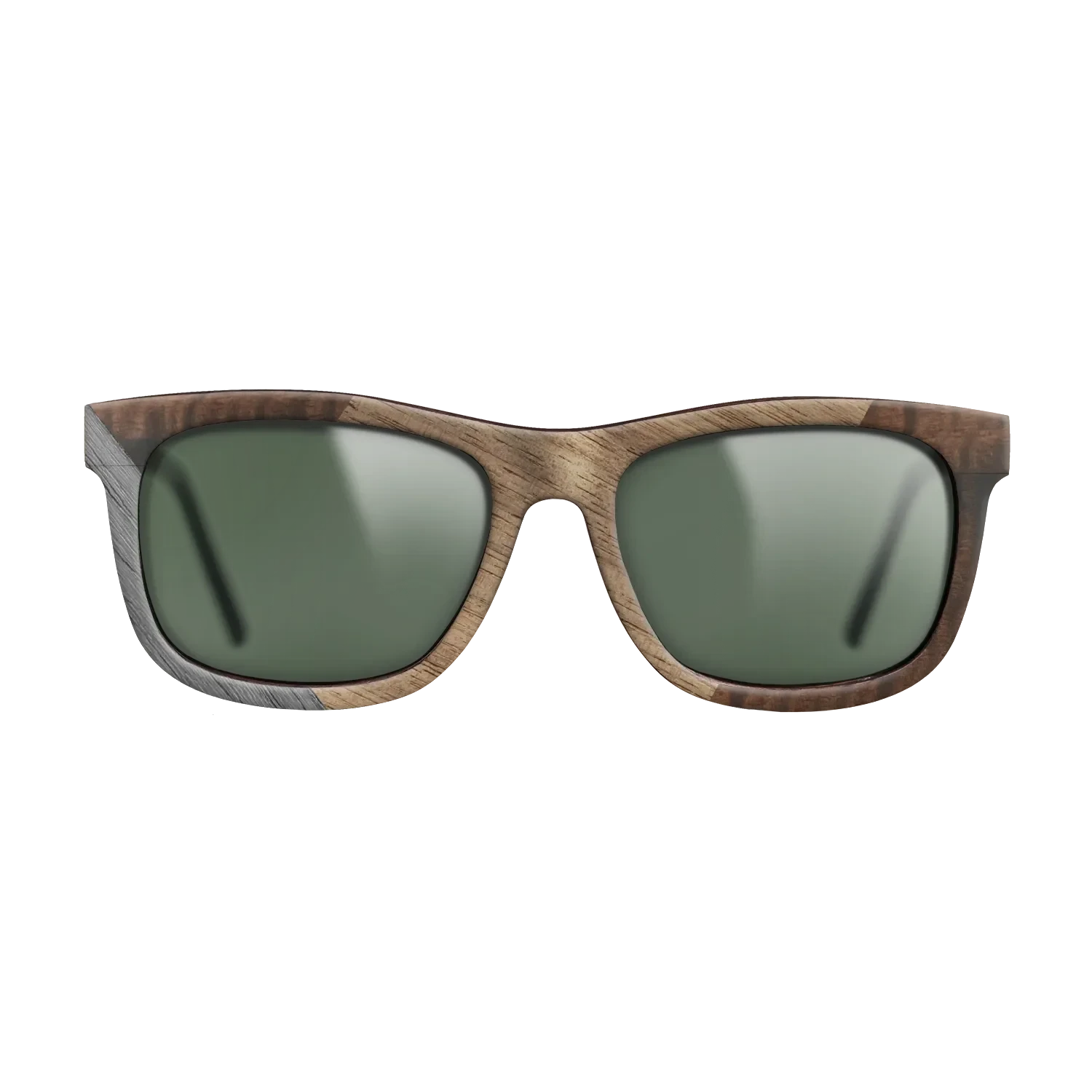 Walnut: Straight Grain,Fumed Eucalyptus,Poplar Dyed: Grey: Weave - The Hero - Square - 1780 - SIRIS wood optic