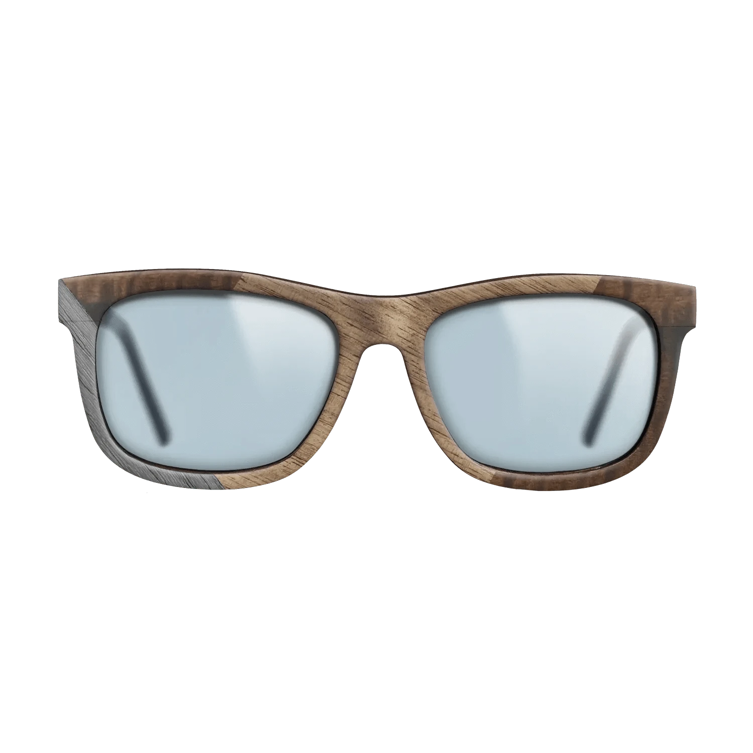 Walnut: Straight Grain,Fumed Eucalyptus,Poplar Dyed: Grey: Weave - The Hero - Square - 1780 - SIRIS wood optic