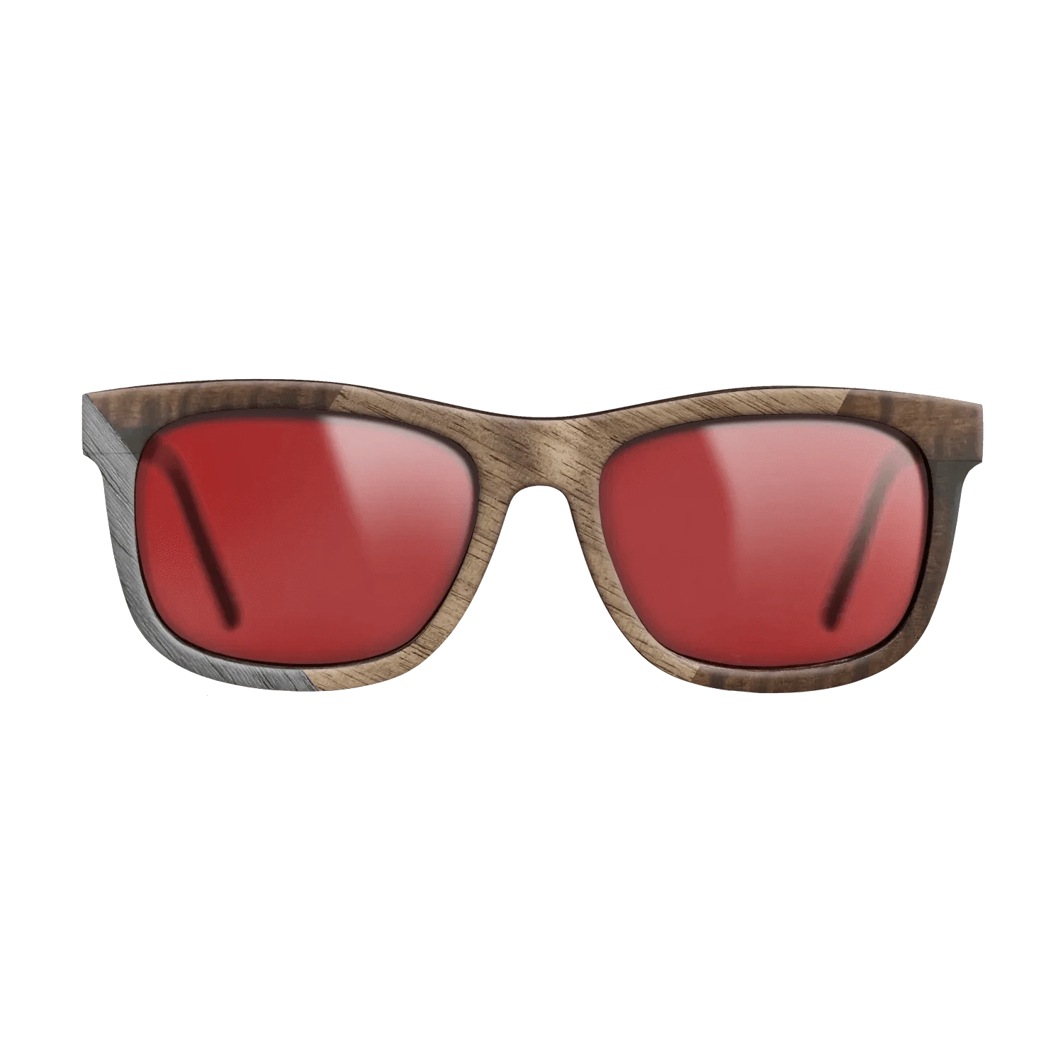 Walnut: Straight Grain,Fumed Eucalyptus,Poplar Dyed: Grey: Weave - The Hero - Square - 1780 - SIRIS wood optic