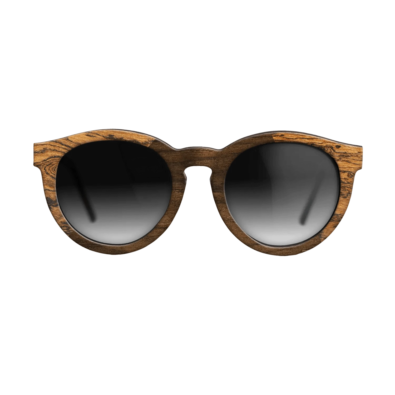 Ziricote Dark Quartered,Bocote: Angle Cut - The Rebel - Round - 842 - SIRIS wood optic