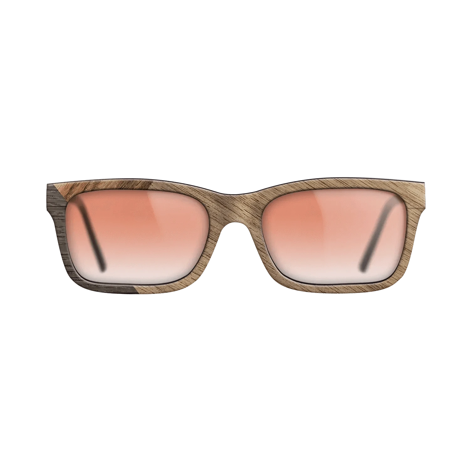 Walnut: Straight Grain,Fumed Oak,Santos Rosewood Dark: Weave - The Sage - Rectangle - 1057 - SIRIS wood optic