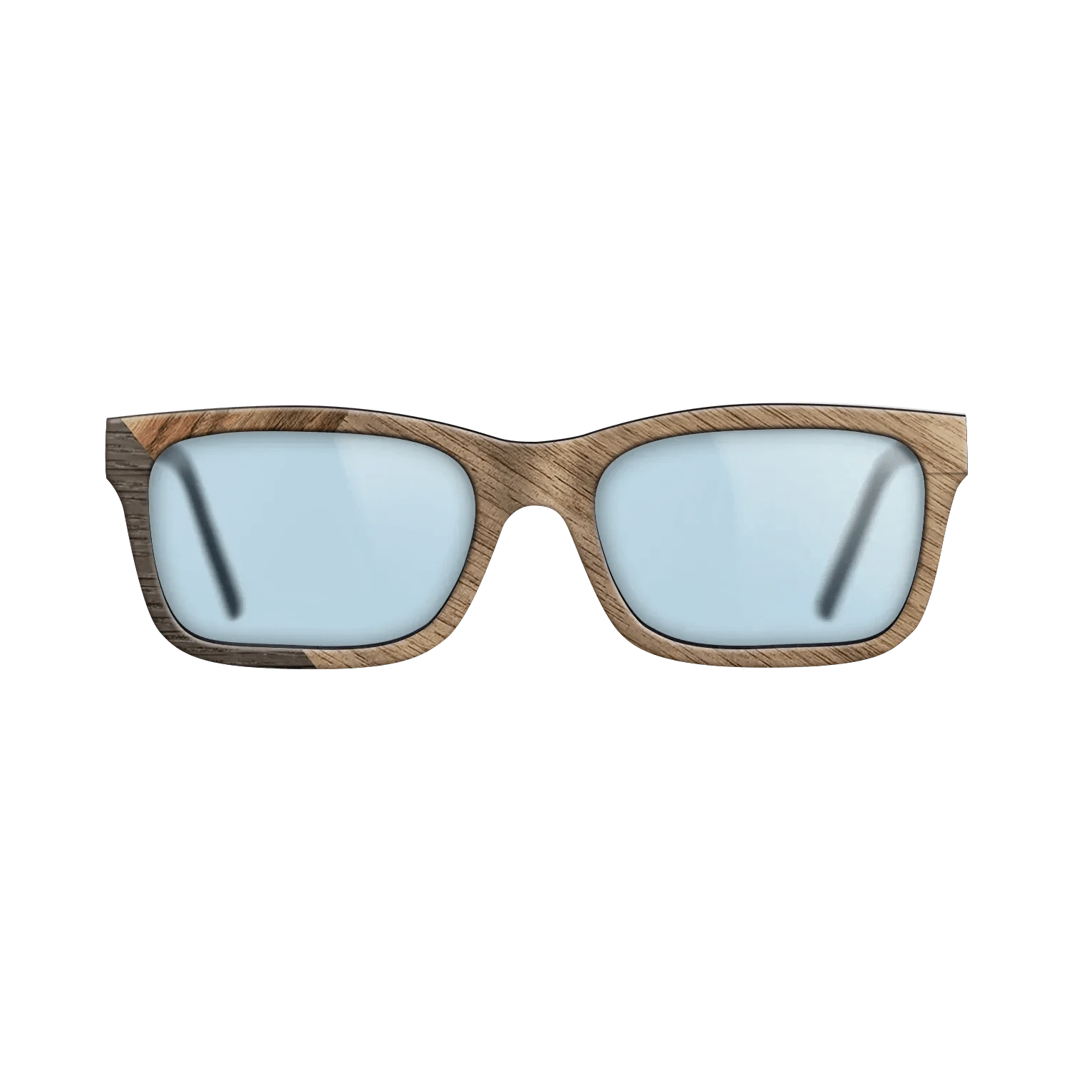 Walnut: Straight Grain,Fumed Oak,Santos Rosewood Dark: Weave - The Sage - Rectangle - 1057 - SIRIS wood optic