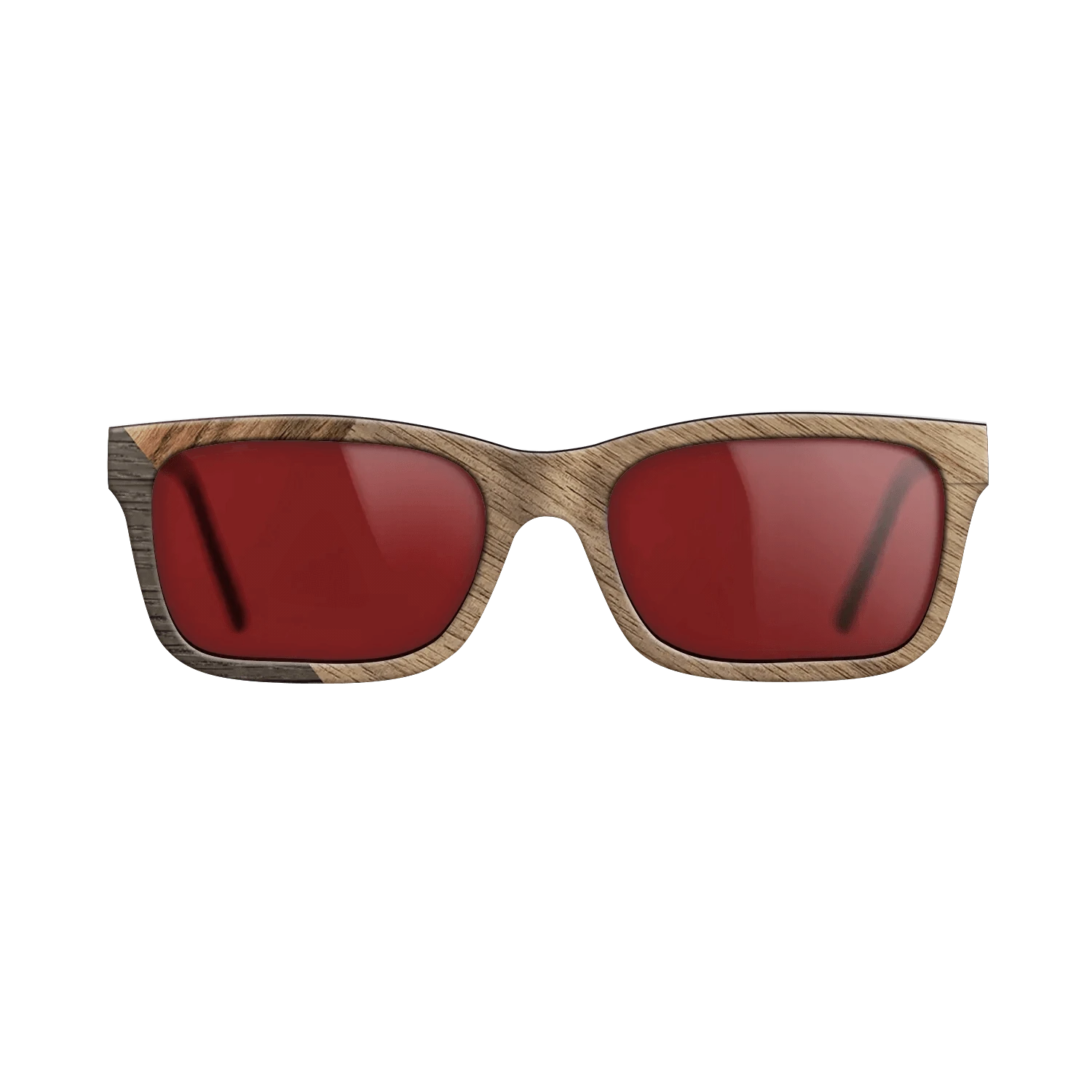 Walnut: Straight Grain,Fumed Oak,Santos Rosewood Dark: Weave - The Sage - Rectangle - 1057 - SIRIS wood optic
