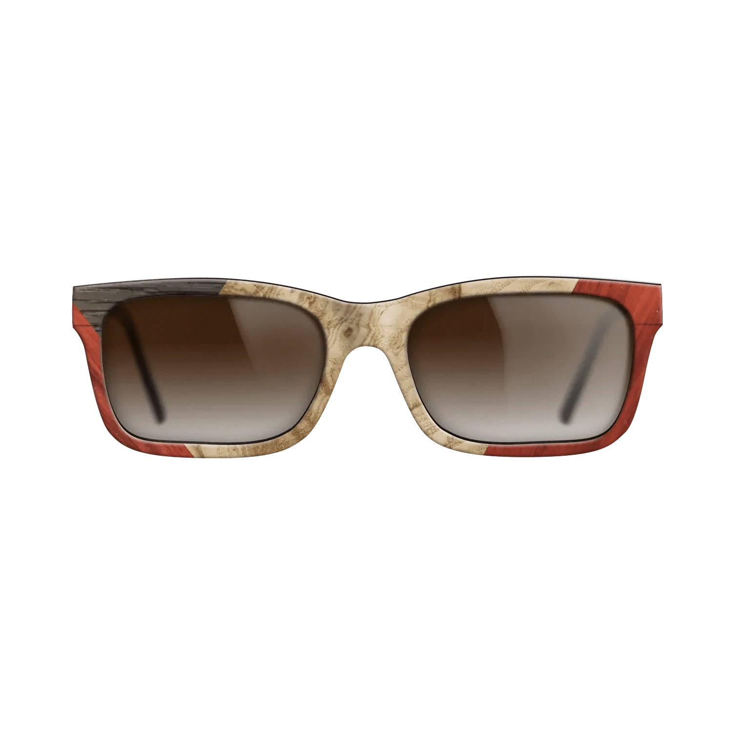 Olive Burl,Fumed Oak,Poplar Dyed: Red: Weave - The Sage - Rectangle - 976 - SIRIS wood optic