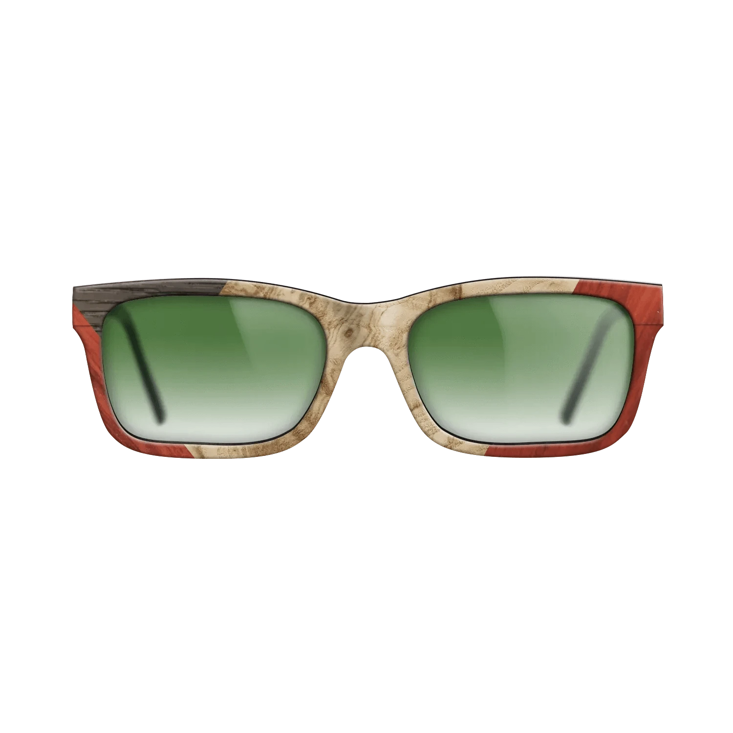 Olive Burl,Fumed Oak,Poplar Dyed: Red: Weave - The Sage - Rectangle - 976 - SIRIS wood optic