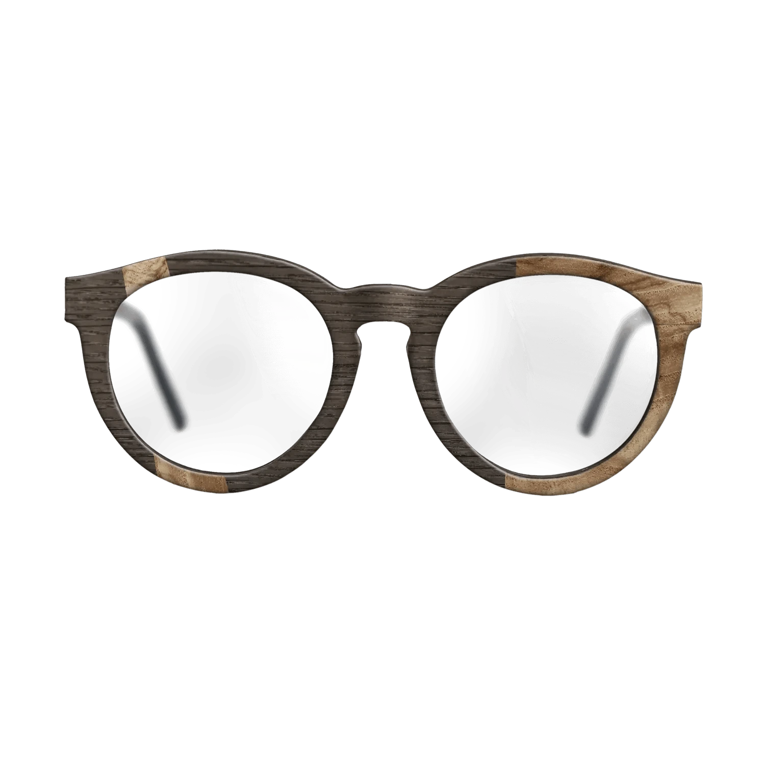 Olive Burl,Fumed Oak: Wedge - The Rebel - Round - 1967 - SIRIS wood optic