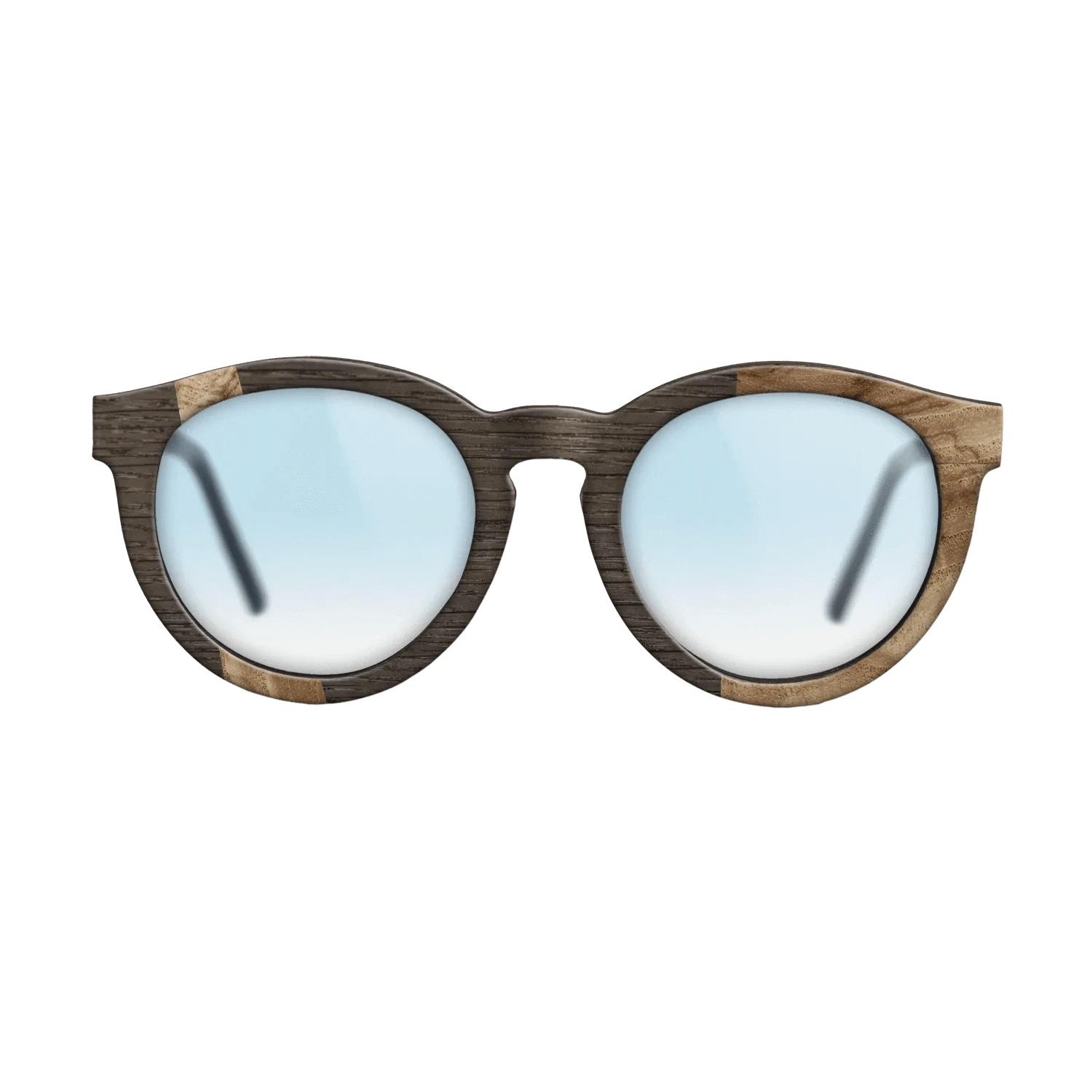 Olive Burl,Fumed Oak: Wedge - The Rebel - Round - 1967 - SIRIS wood optic