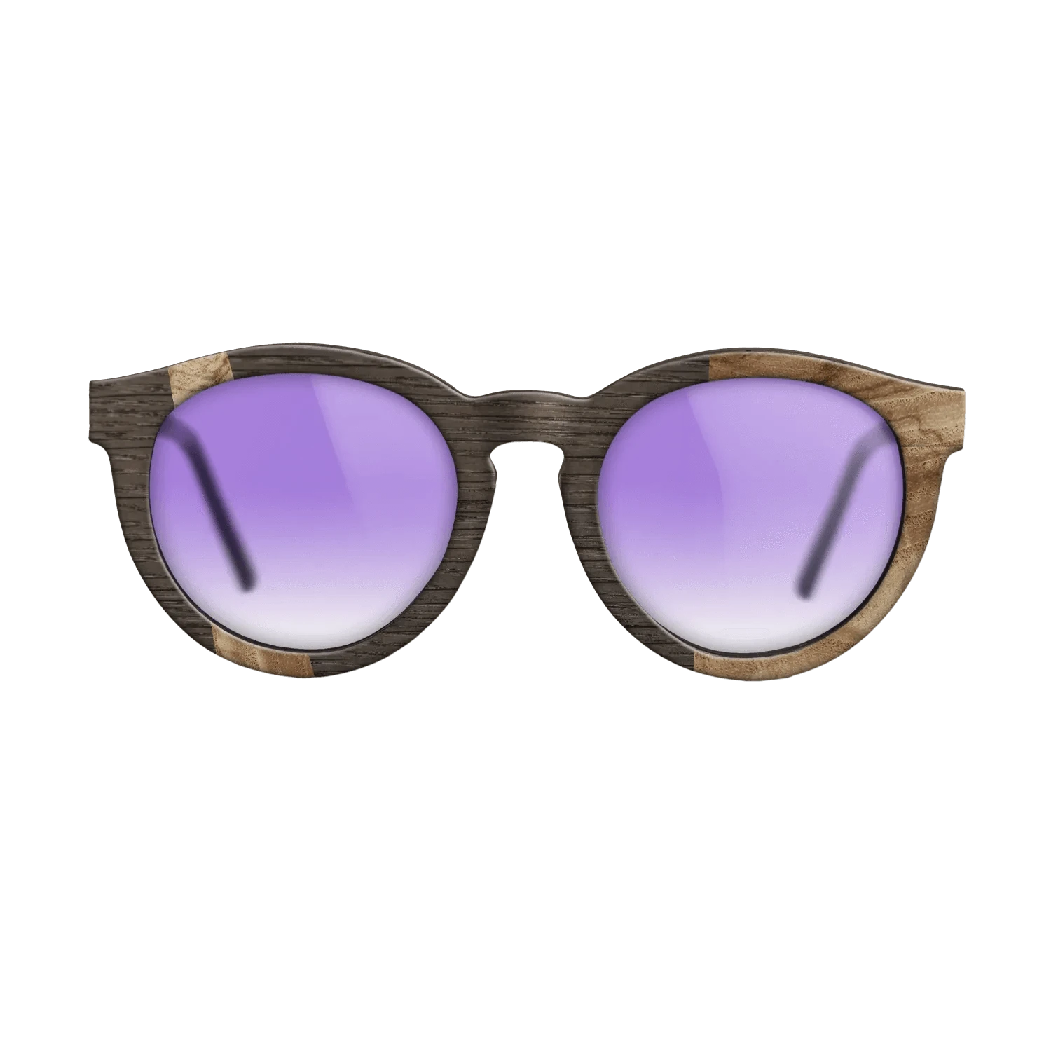 Olive Burl,Fumed Oak: Wedge - The Rebel - Round - 1967 - SIRIS wood optic