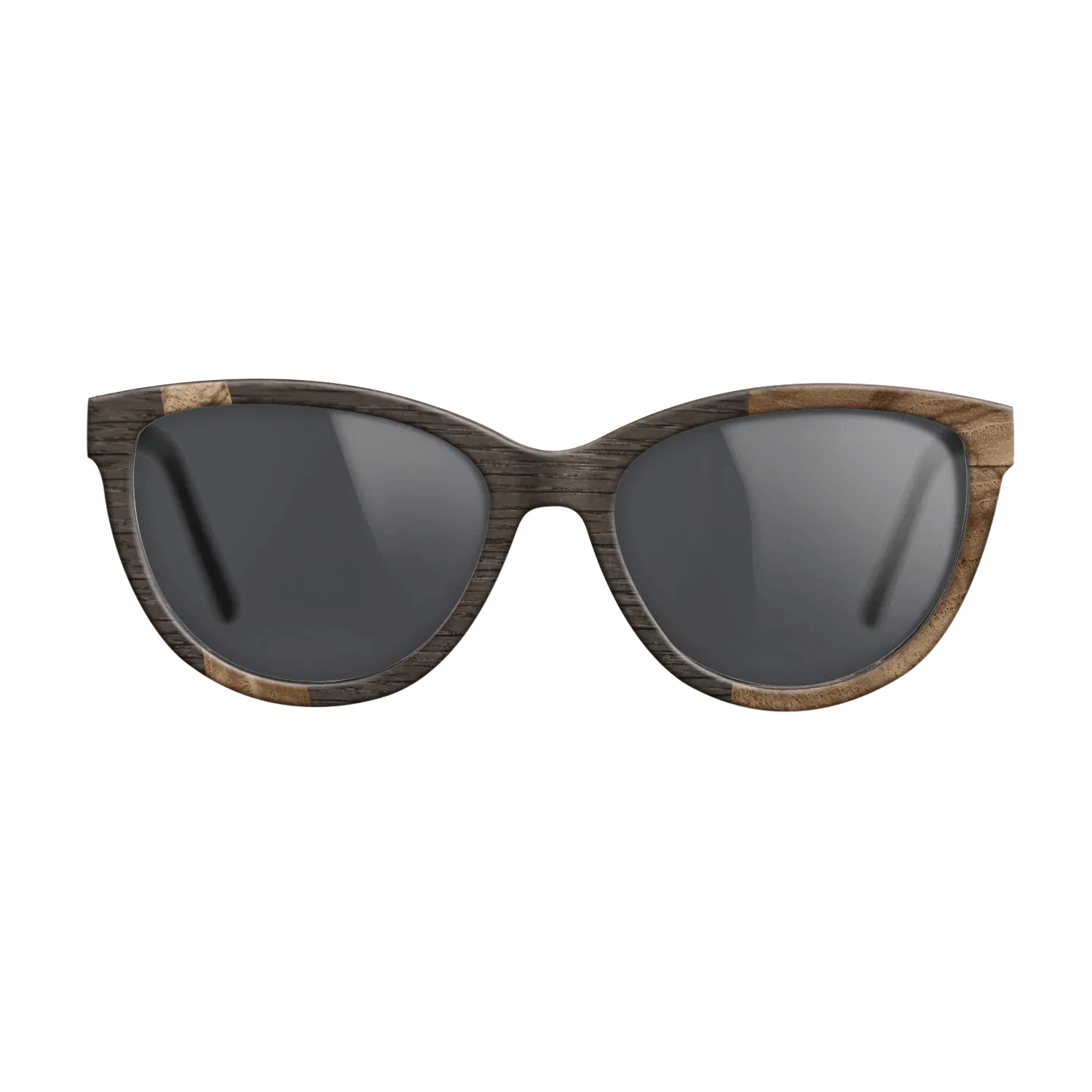 Olive Burl,Fumed Oak: Wedge - The Maiden - Cat - 1967 - SIRIS wood optic