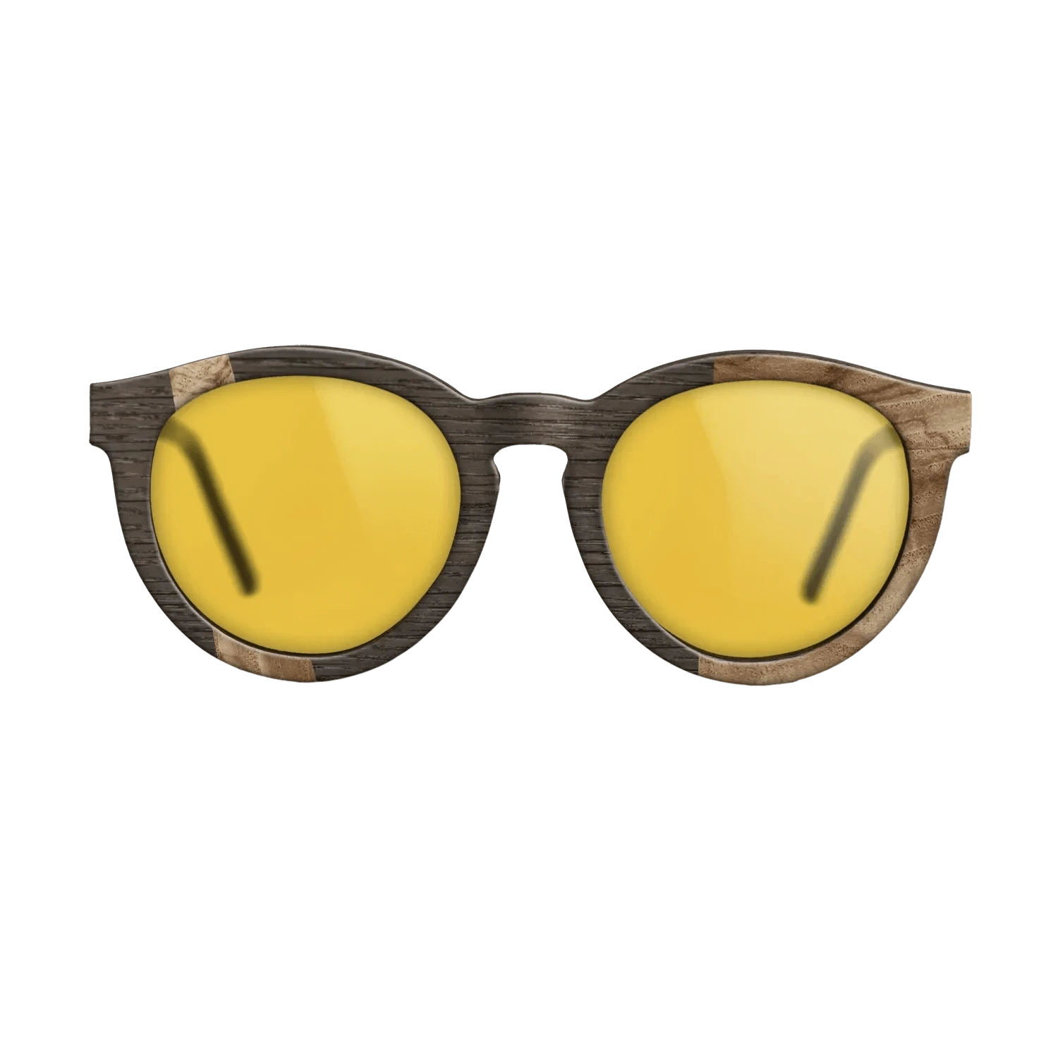 Olive Burl,Fumed Oak: Wedge - The Rebel - Round - 1967 - SIRIS wood optic