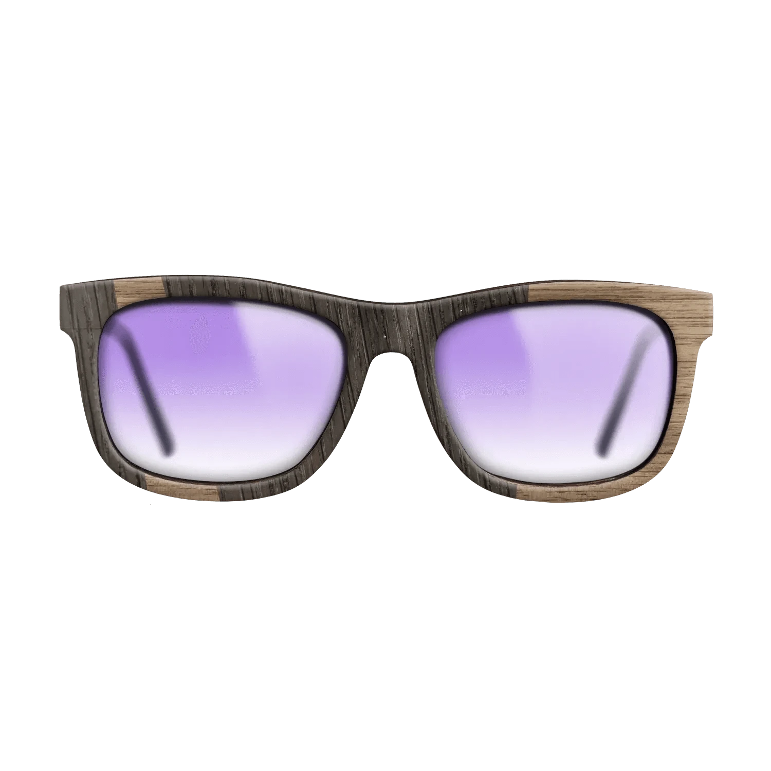 Walnut: Straight Grain,Fumed Oak: Wedge - The Hero - Square - 1951 - SIRIS wood optic