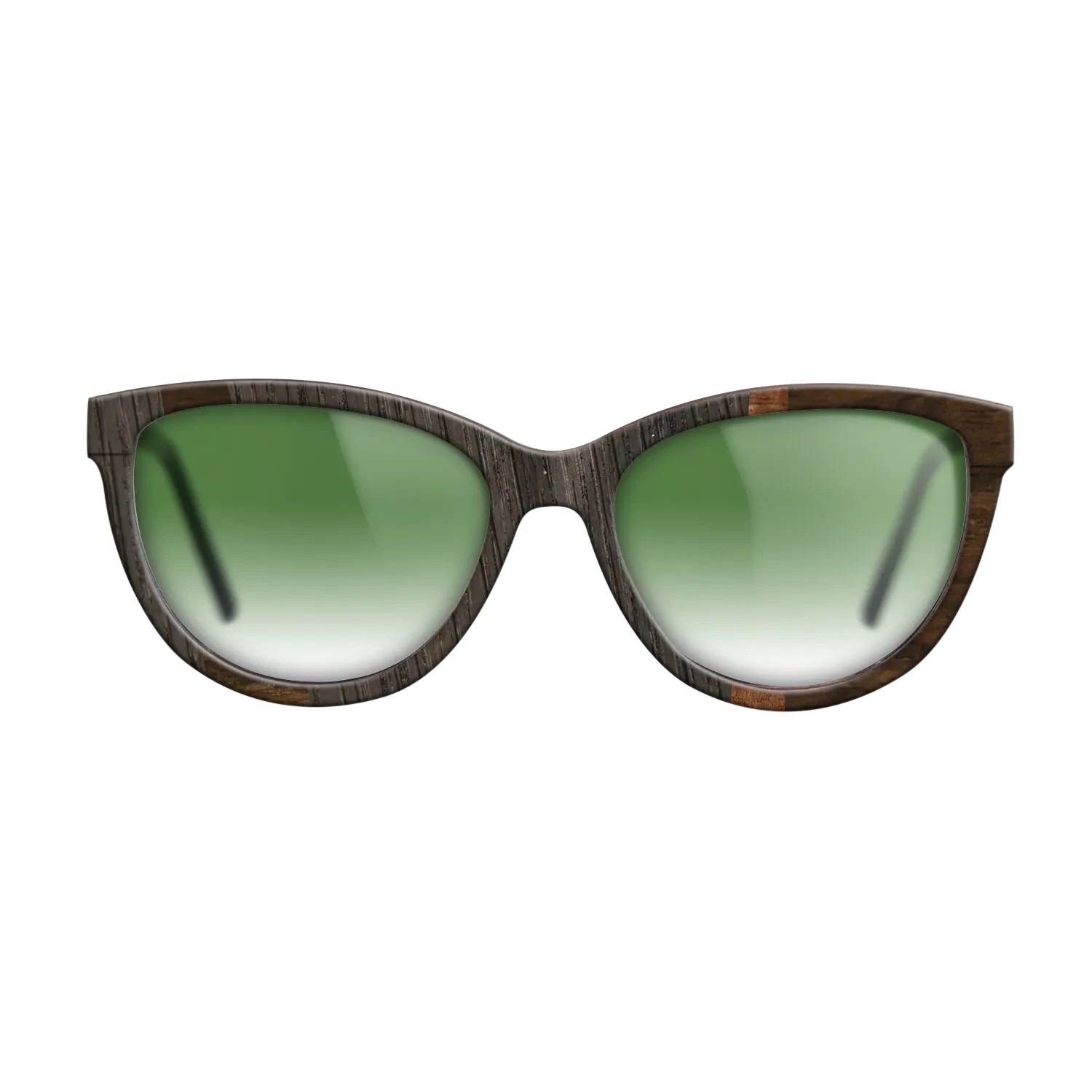 Ziricote Dark Quartered,Koa,Fumed Oak: Wedge - The Maiden - Cat - 904 - SIRIS wood optic