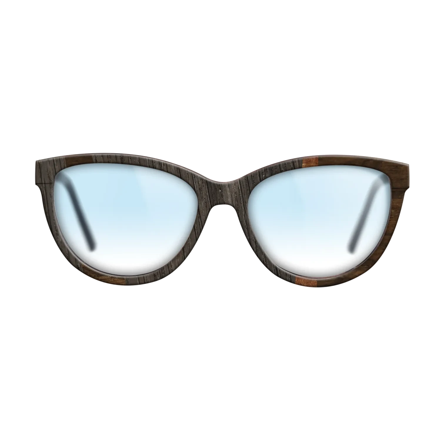 Ziricote Dark Quartered,Koa,Fumed Oak: Wedge - The Maiden - Cat - 904 - SIRIS wood optic