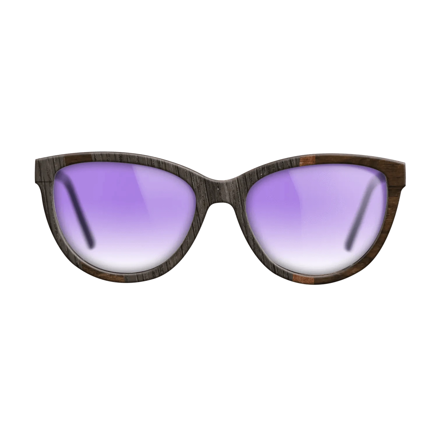 Ziricote Dark Quartered,Koa,Fumed Oak: Wedge - The Maiden - Cat - 904 - SIRIS wood optic