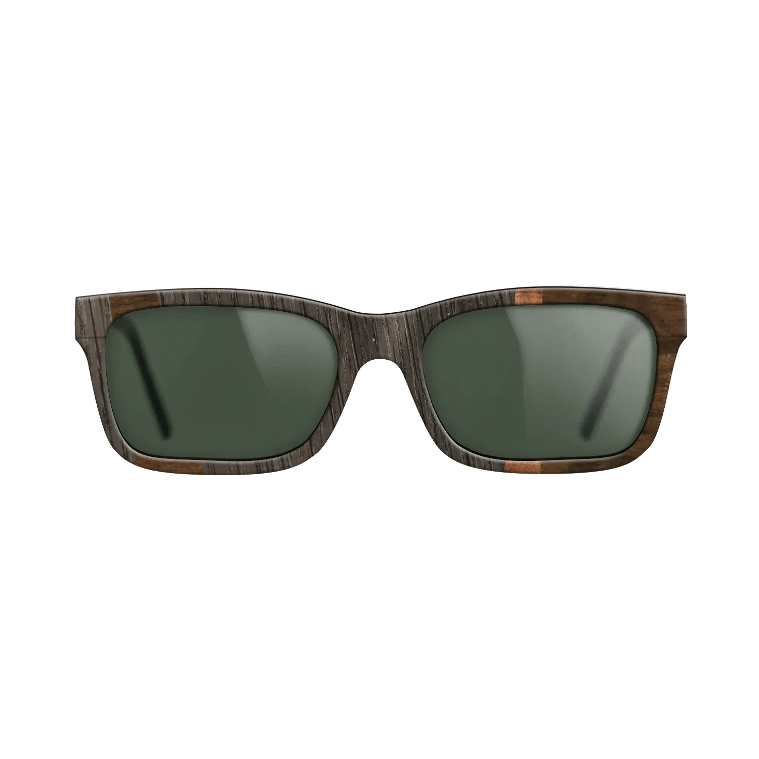 Ziricote Dark Quartered,Koa,Fumed Oak: Wedge - The Sage - Rectangle - 904 - SIRIS wood optic