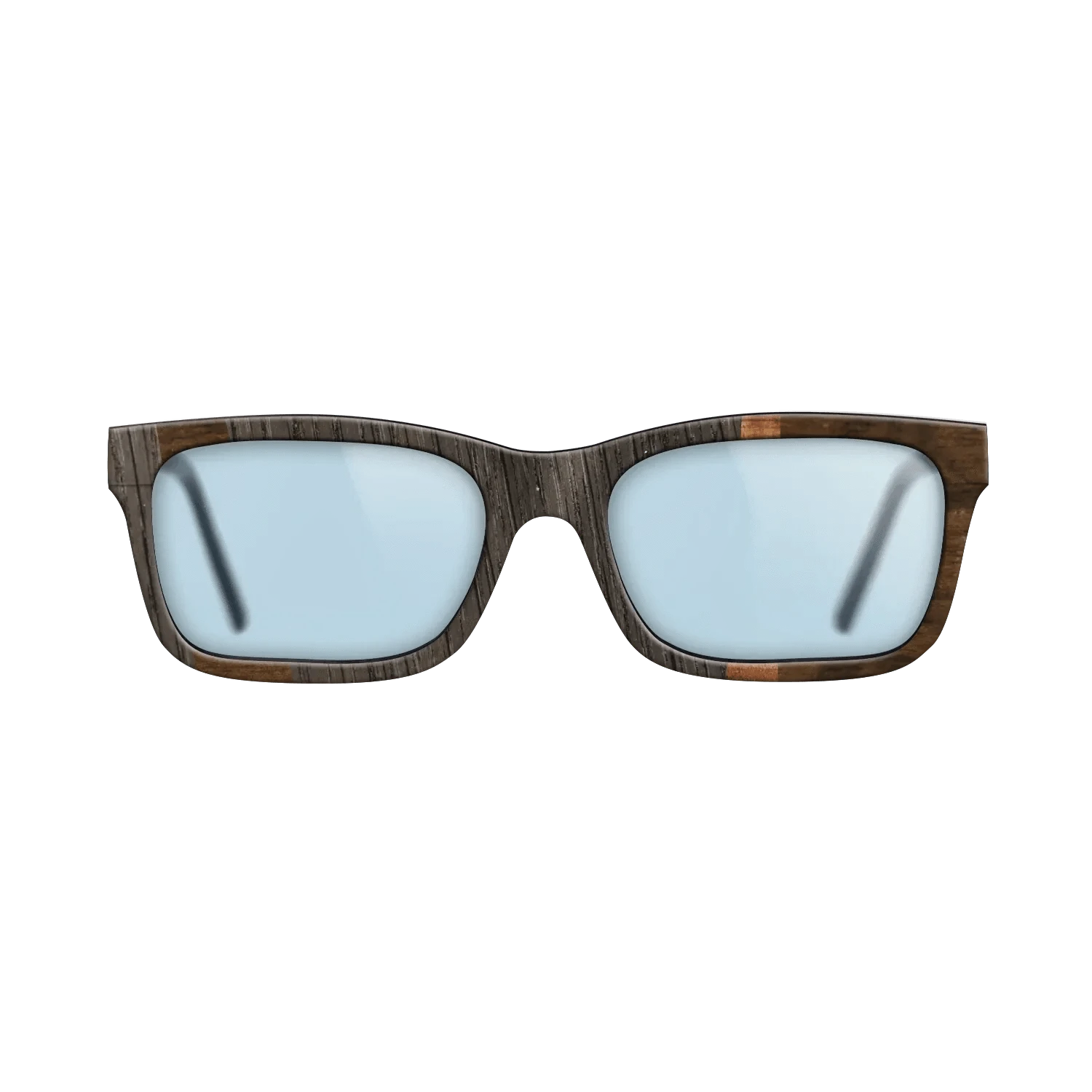 Ziricote Dark Quartered,Koa,Fumed Oak: Wedge - The Sage - Rectangle - 904 - SIRIS wood optic