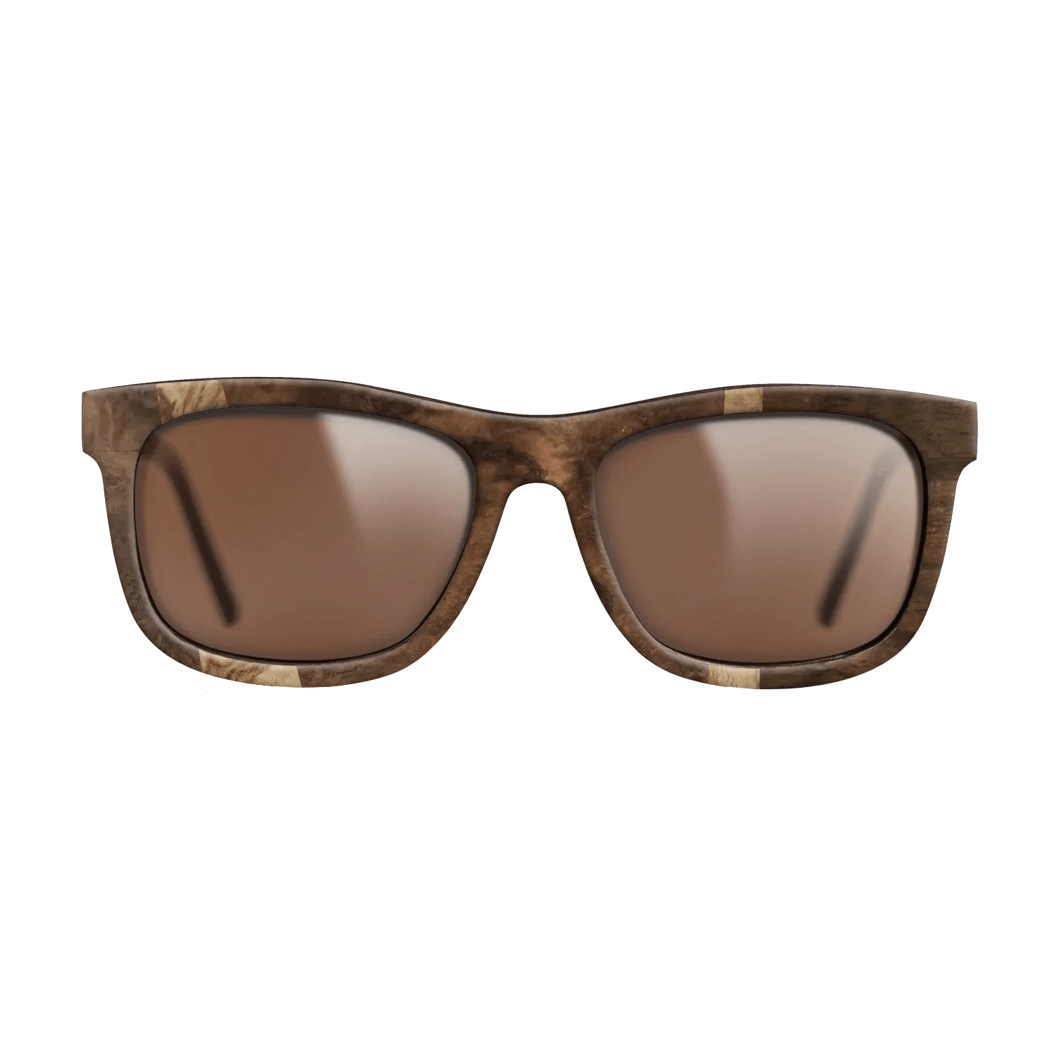Ziricote Dark Quartered,Walnut Burl,Olive Burl: Wedge - The Hero - Square - 1255 - SIRIS wood optic