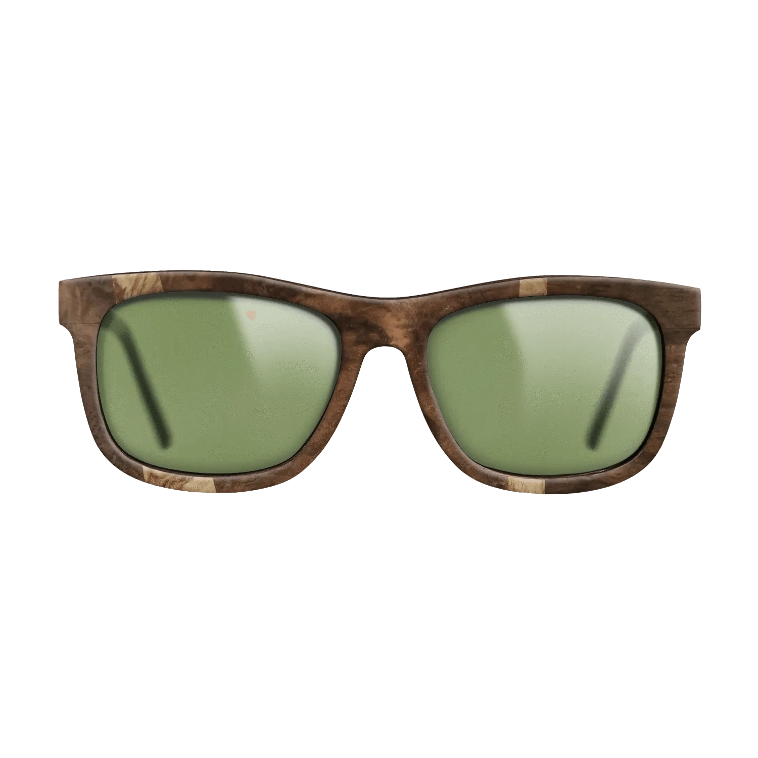 Ziricote Dark Quartered,Walnut Burl,Olive Burl: Wedge - The Hero - Square - 1255 - SIRIS wood optic