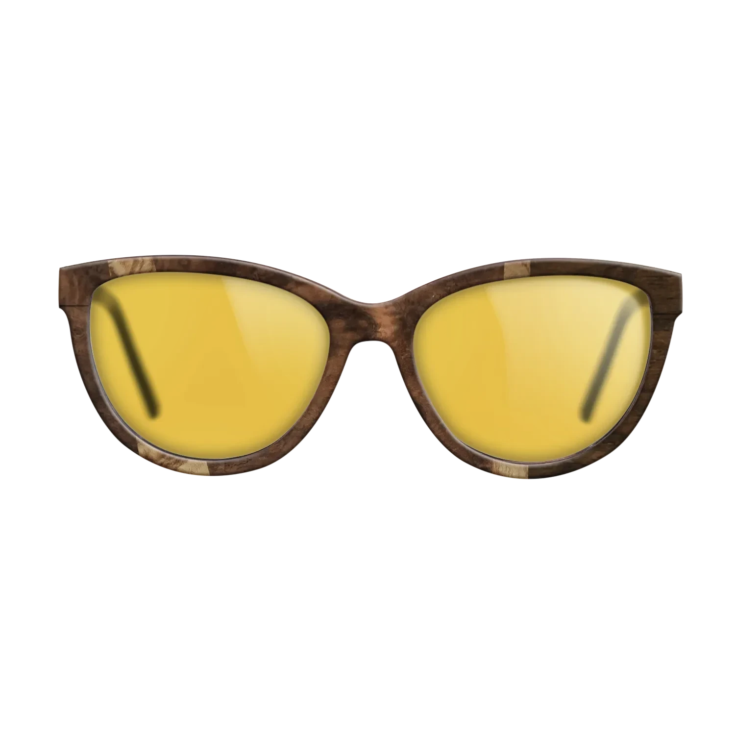 Ziricote Dark Quartered,Walnut Burl,Olive Burl: Wedge - The Maiden - Cat - 1255 - SIRIS wood optic