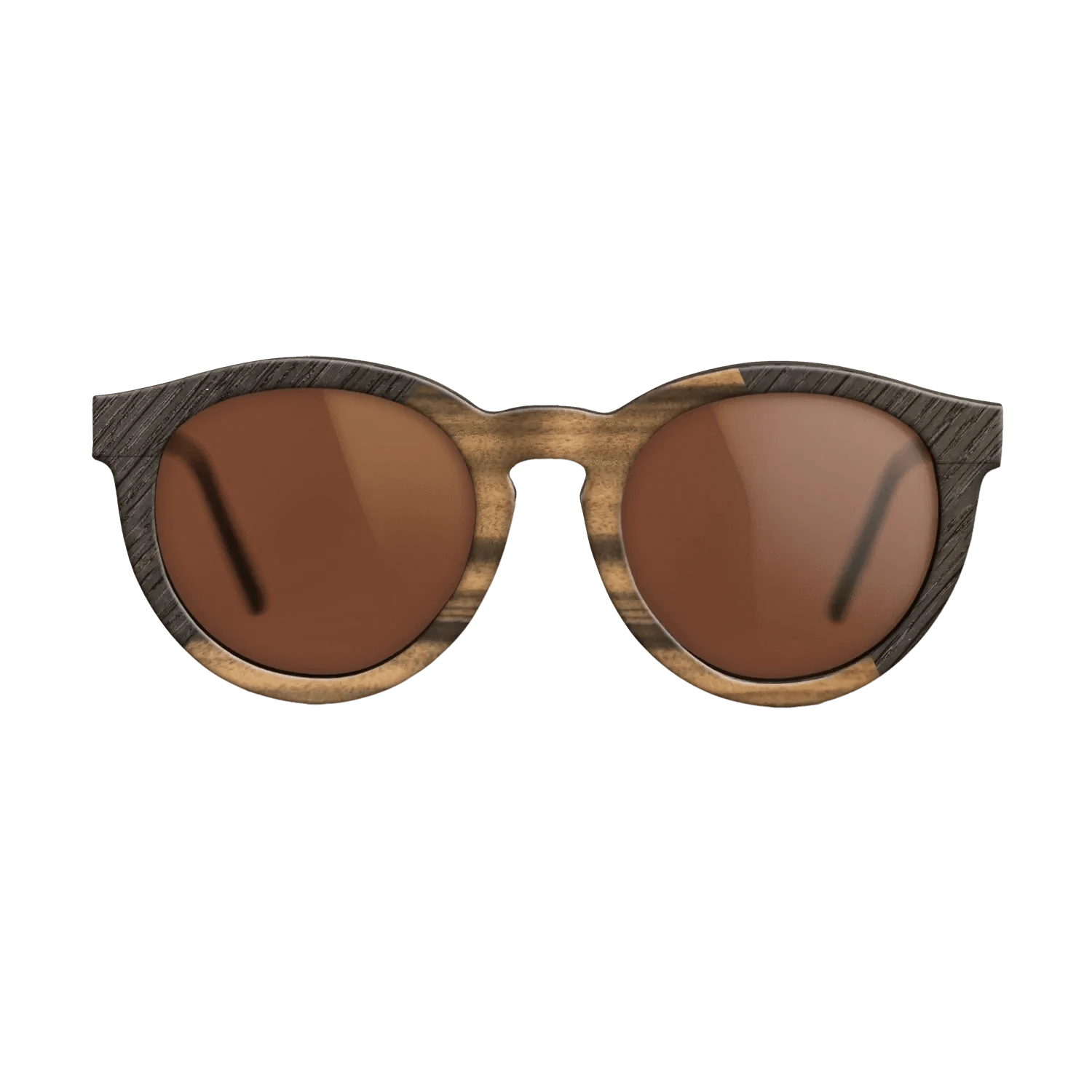 Louro Preto,Fumed Oak: Angle Cut - The Rebel - Round - 1887 - SIRIS wood optic
