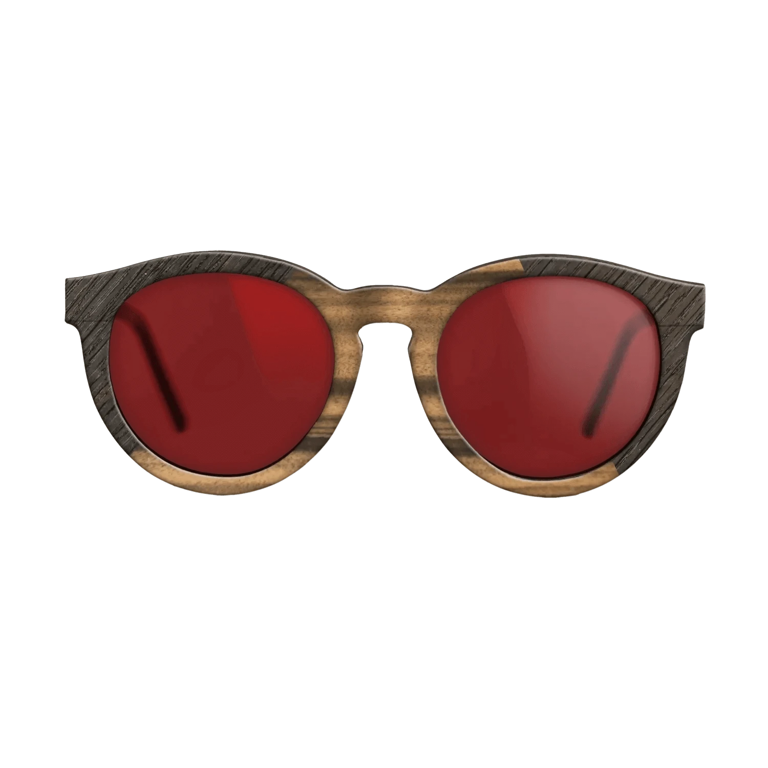 Louro Preto,Fumed Oak: Angle Cut - The Rebel - Round - 1887 - SIRIS wood optic