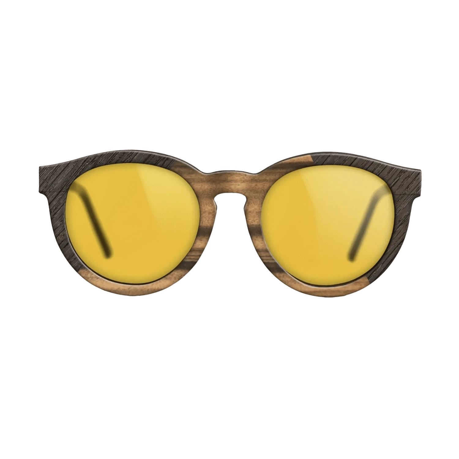 Louro Preto,Fumed Oak: Angle Cut - The Rebel - Round - 1887 - SIRIS wood optic