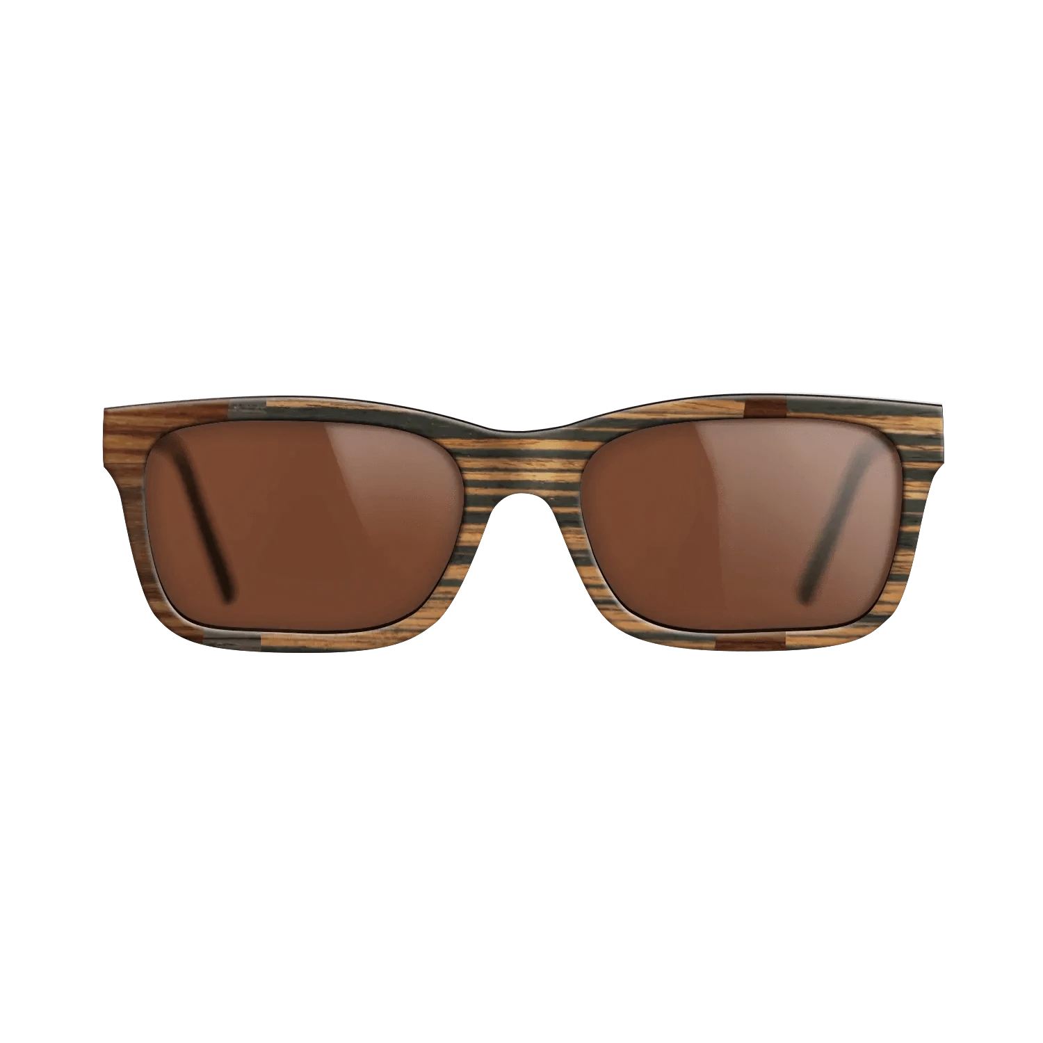 Italian Ebony,Santos Rosewood Dark,Fumed Oak: Wedge - The Sage - Rectangle - 847 - SIRIS wood optic