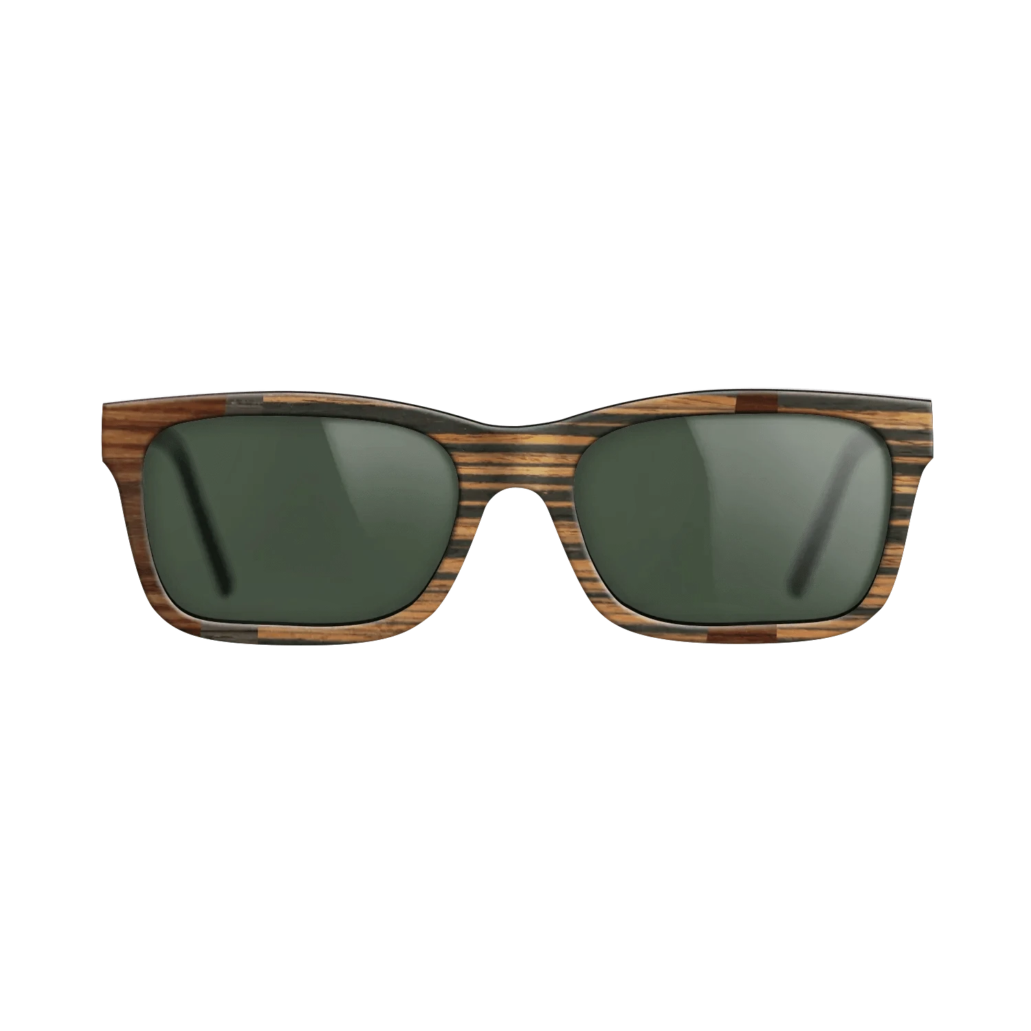 Italian Ebony,Santos Rosewood Dark,Fumed Oak: Wedge - The Sage - Rectangle - 847 - SIRIS wood optic
