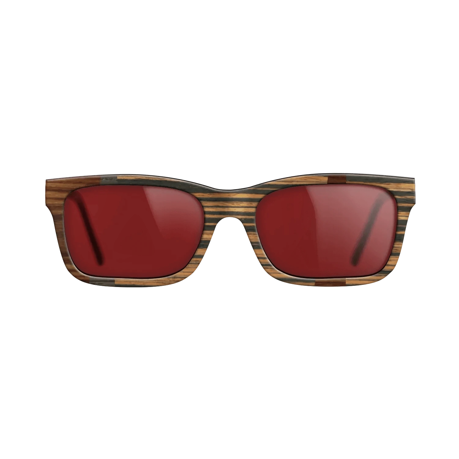 Italian Ebony,Santos Rosewood Dark,Fumed Oak: Wedge - The Sage - Rectangle - 847 - SIRIS wood optic