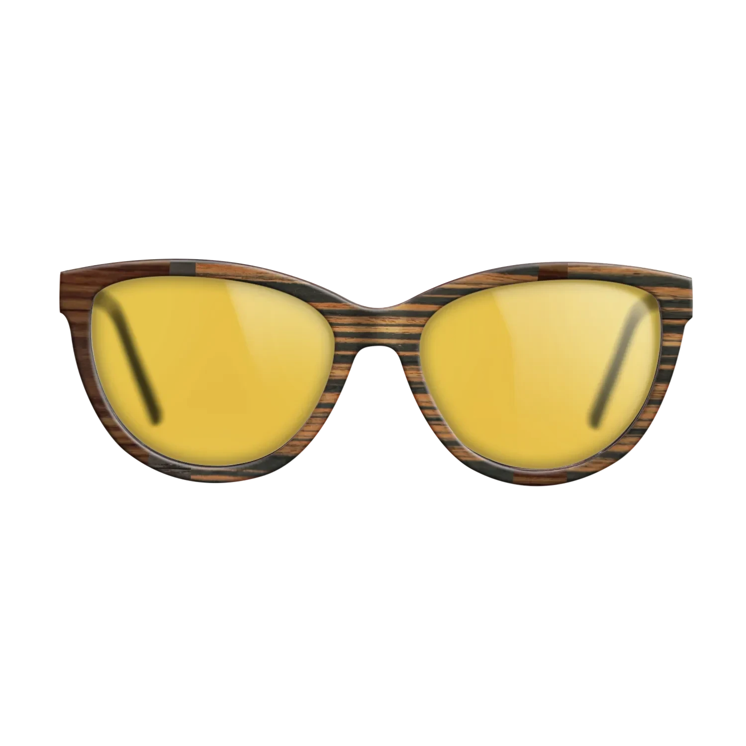Italian Ebony,Santos Rosewood Dark,Fumed Oak: Wedge - The Maiden - Cat - 847 - SIRIS wood optic