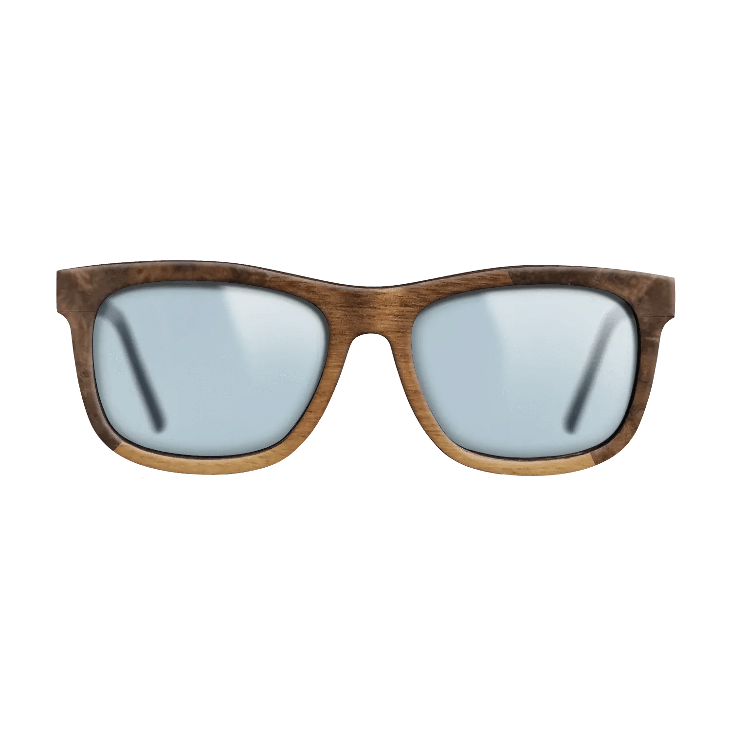 Walnut Claro Light,Walnut Burl: Angle Cut - The Hero - Square - 1555 - SIRIS wood optic