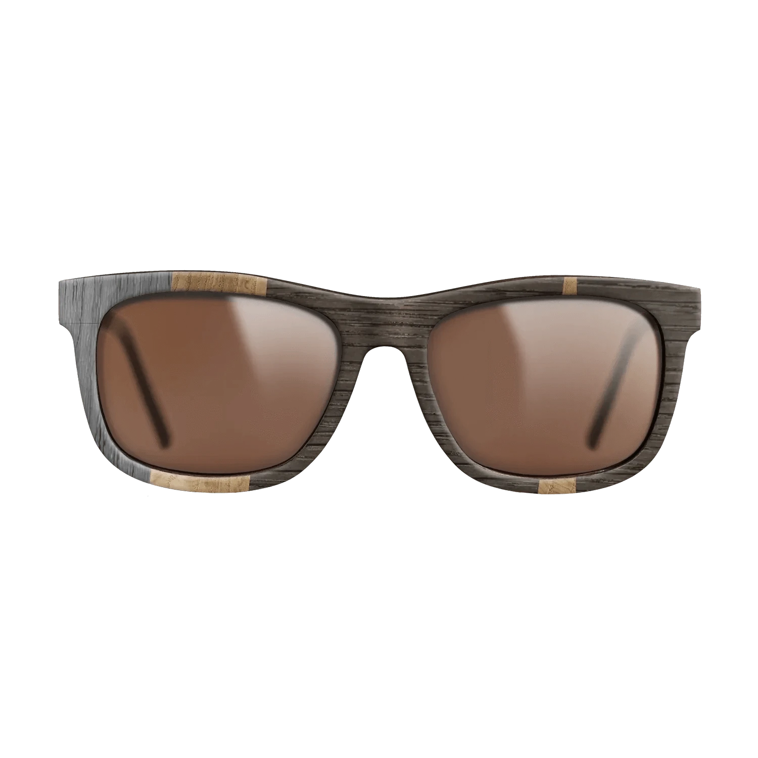Olive Burl,Walnut: Straight Grain,Fumed Oak,Poplar Dyed: Grey,Italian Ebony: Geometric - The Hero - Square - 718 - SIRIS wood optic