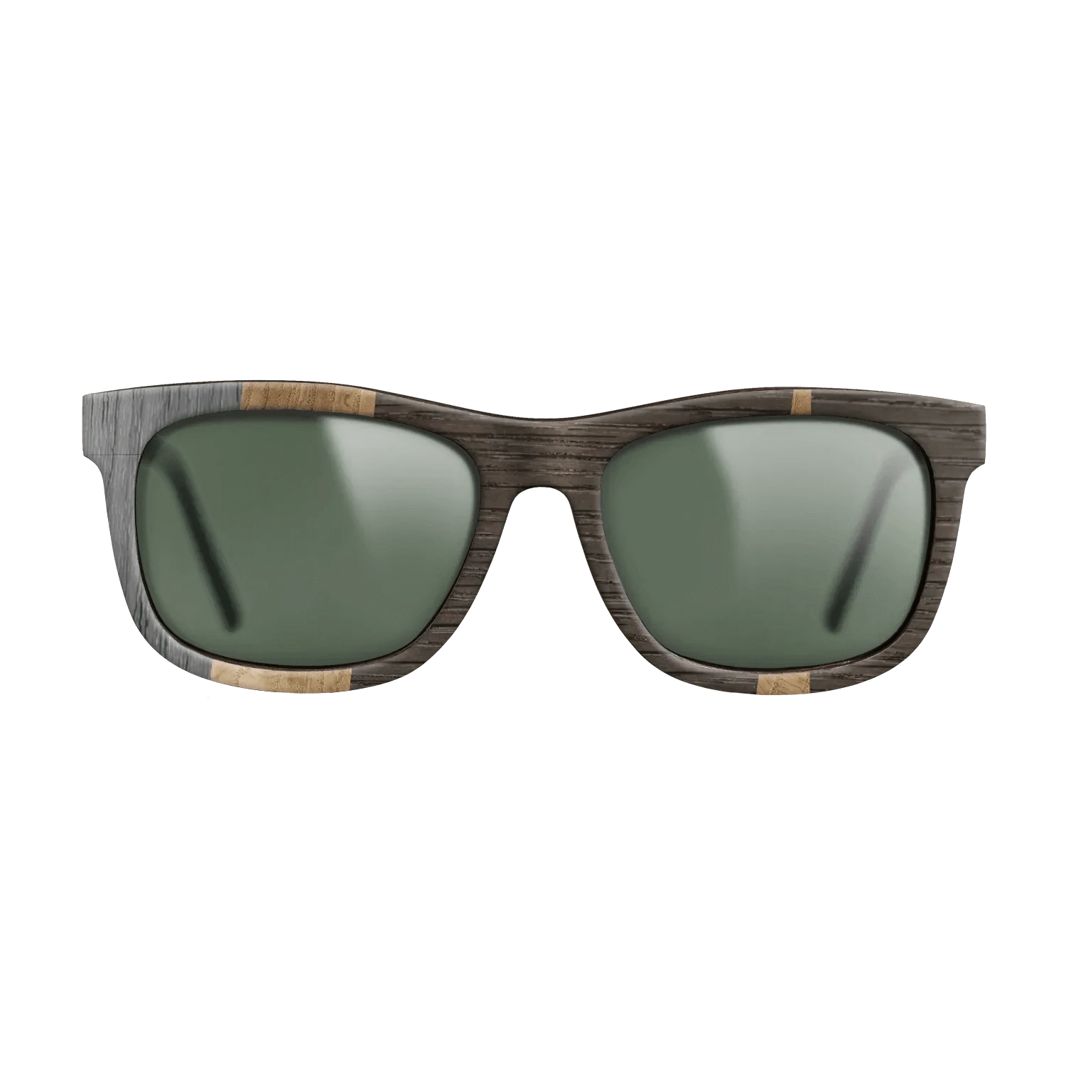 Olive Burl,Walnut: Straight Grain,Fumed Oak,Poplar Dyed: Grey,Italian Ebony: Geometric - The Hero - Square - 718 - SIRIS wood optic