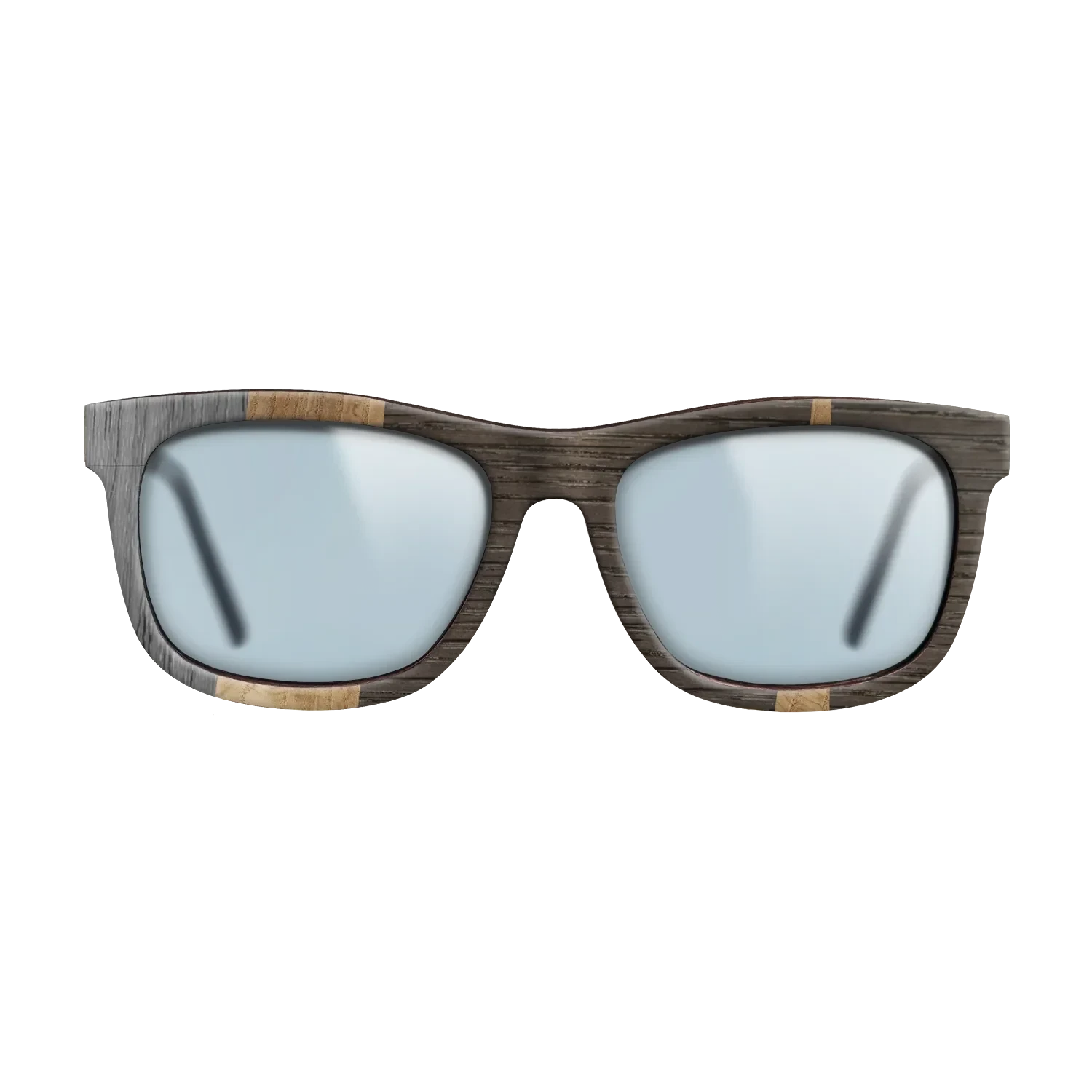Olive Burl,Walnut: Straight Grain,Fumed Oak,Poplar Dyed: Grey,Italian Ebony: Geometric - The Hero - Square - 718 - SIRIS wood optic