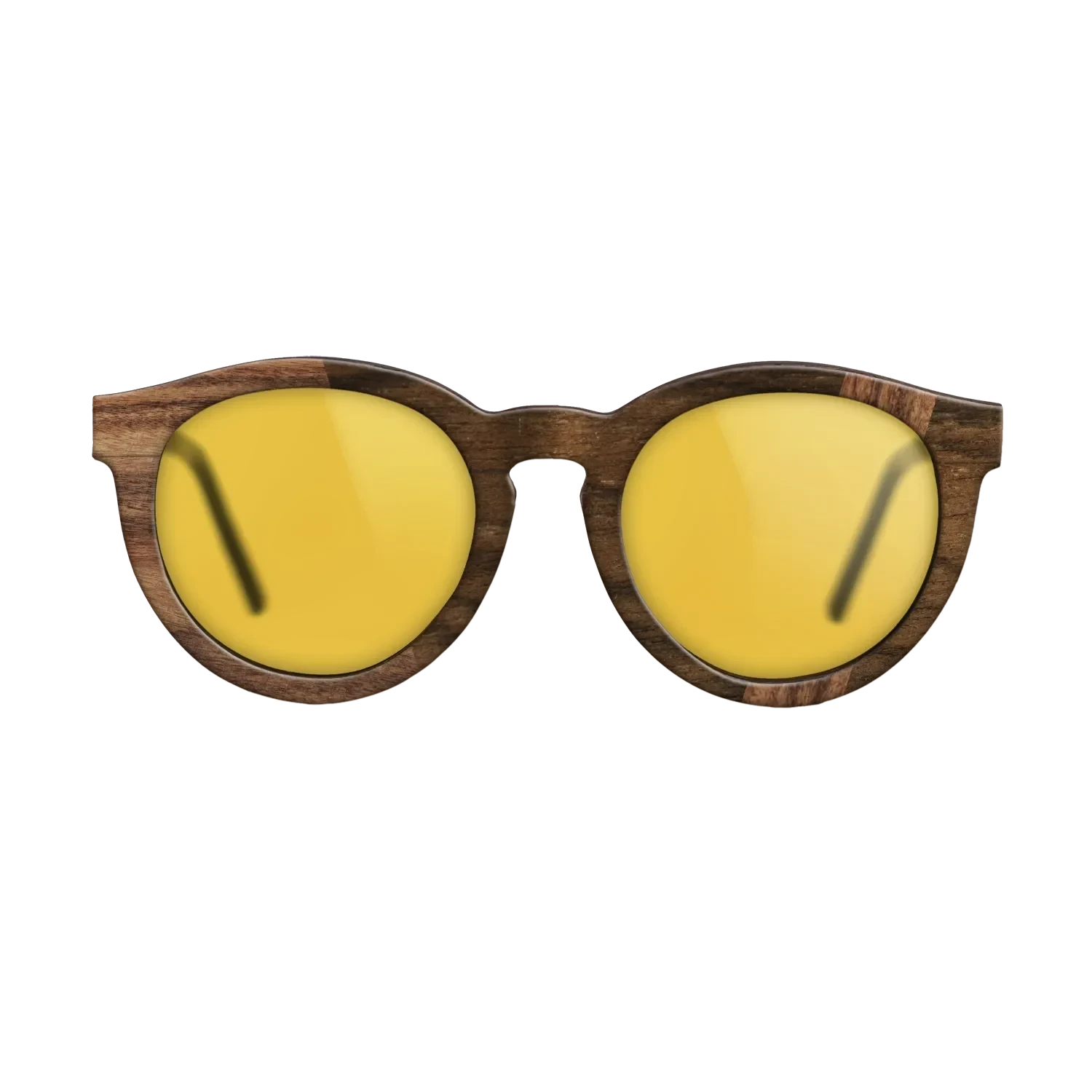 Santos Rosewood Dark,Ziricote Dark Quartered: Angle Cut - The Rebel - Round - 1953 - SIRIS wood optic