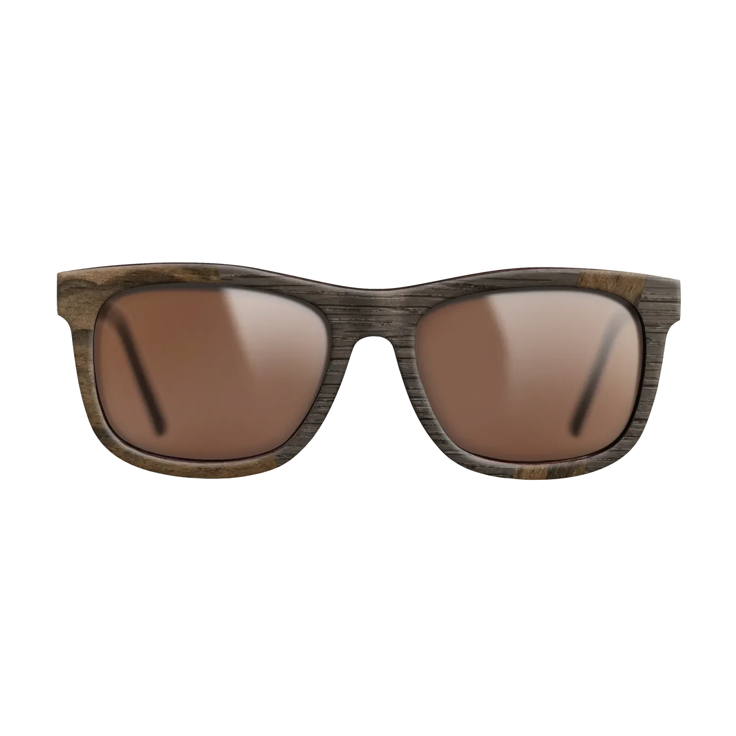 Ziricote Dark Quartered,Fumed Oak: Angle Cut - The Hero - Square - 1687 - SIRIS wood optic