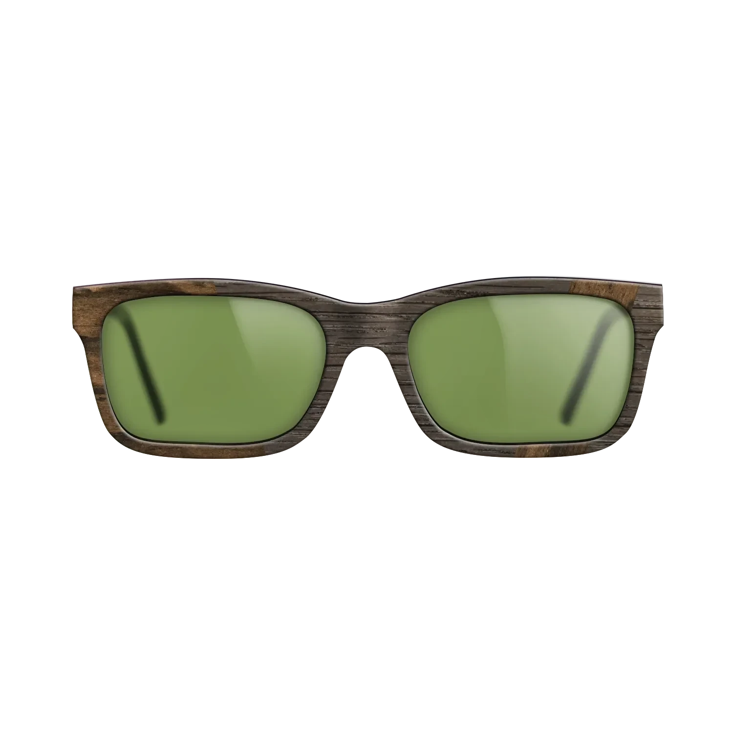 Ziricote Dark Quartered,Fumed Oak: Angle Cut - The Sage - Rectangle - 1687 - SIRIS wood optic