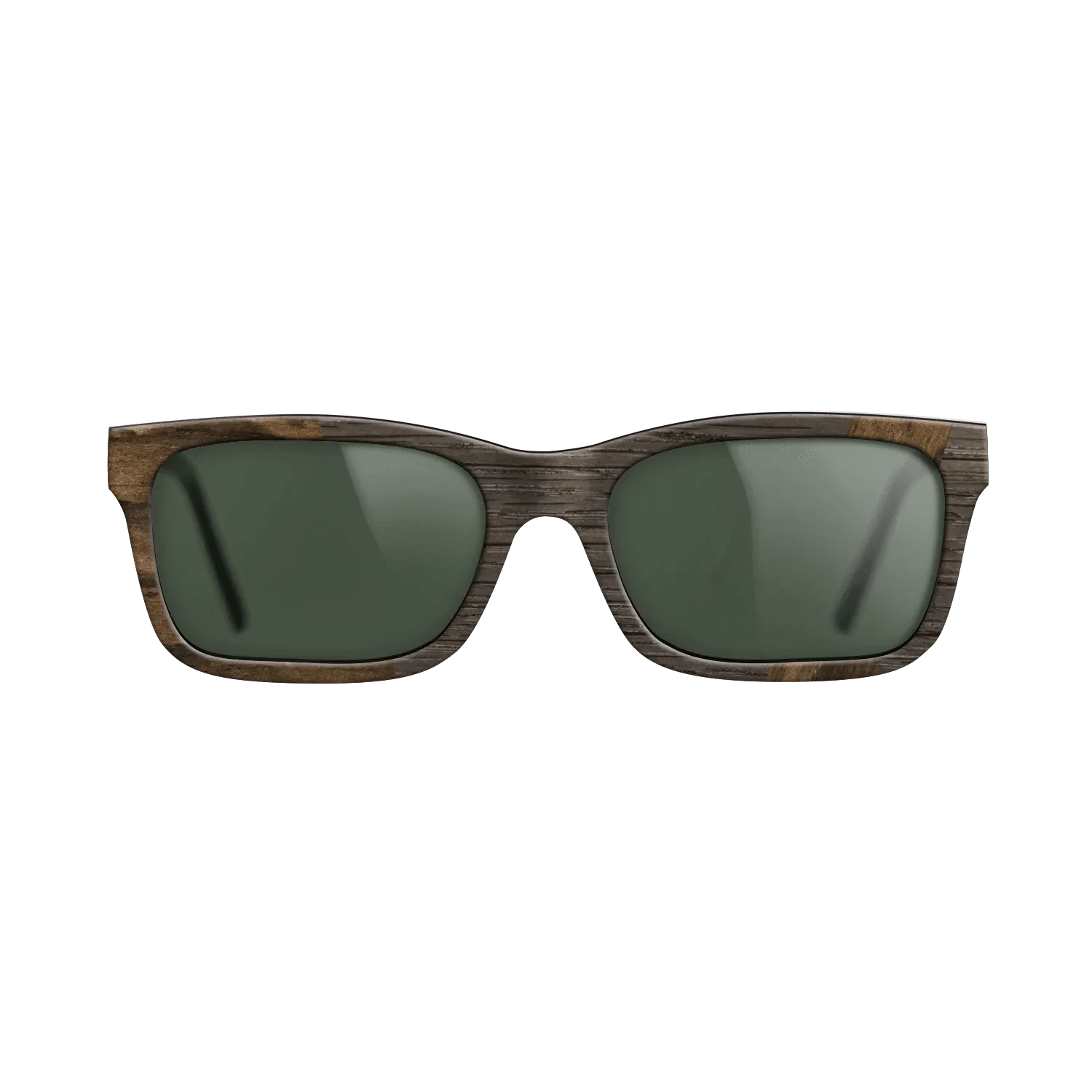 Ziricote Dark Quartered,Fumed Oak: Angle Cut - The Sage - Rectangle - 1687 - SIRIS wood optic