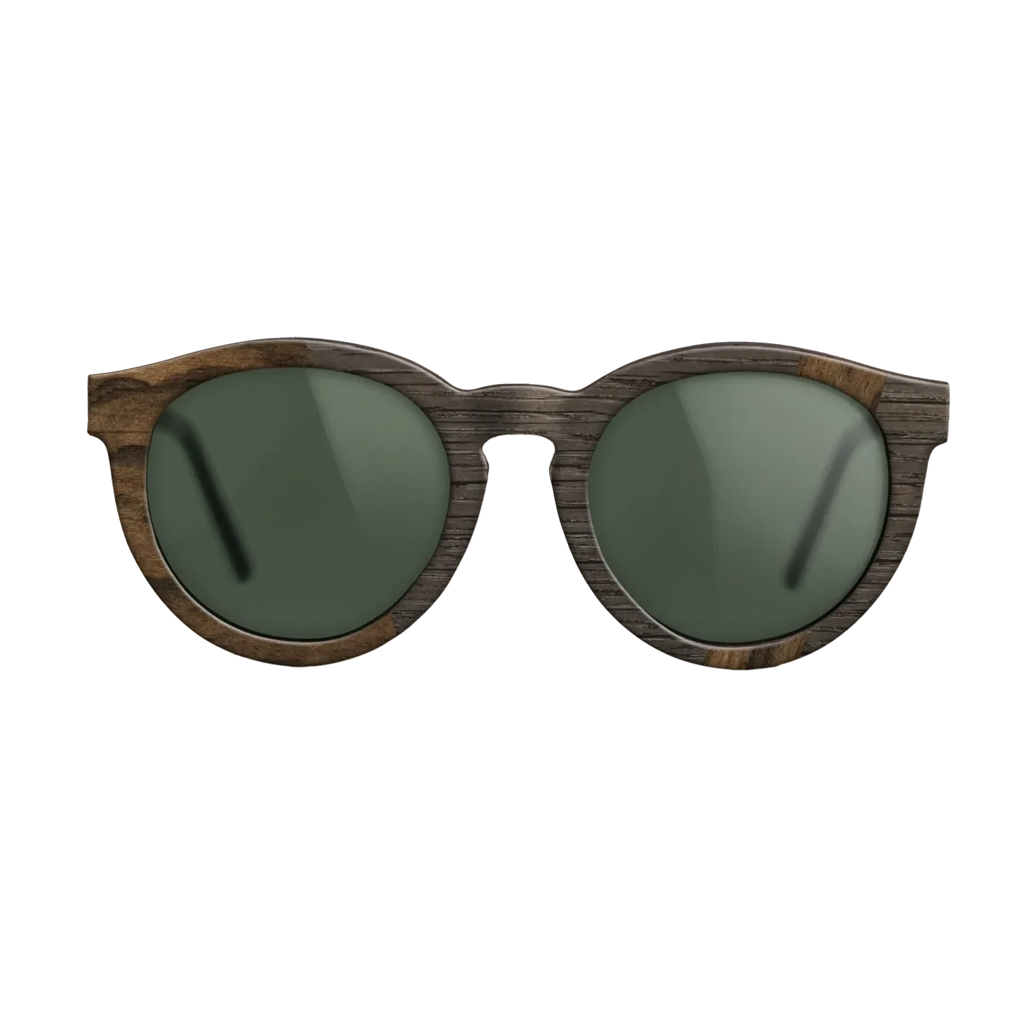 Ziricote Dark Quartered,Fumed Oak: Angle Cut - The Rebel - Round - 1687 - SIRIS wood optic