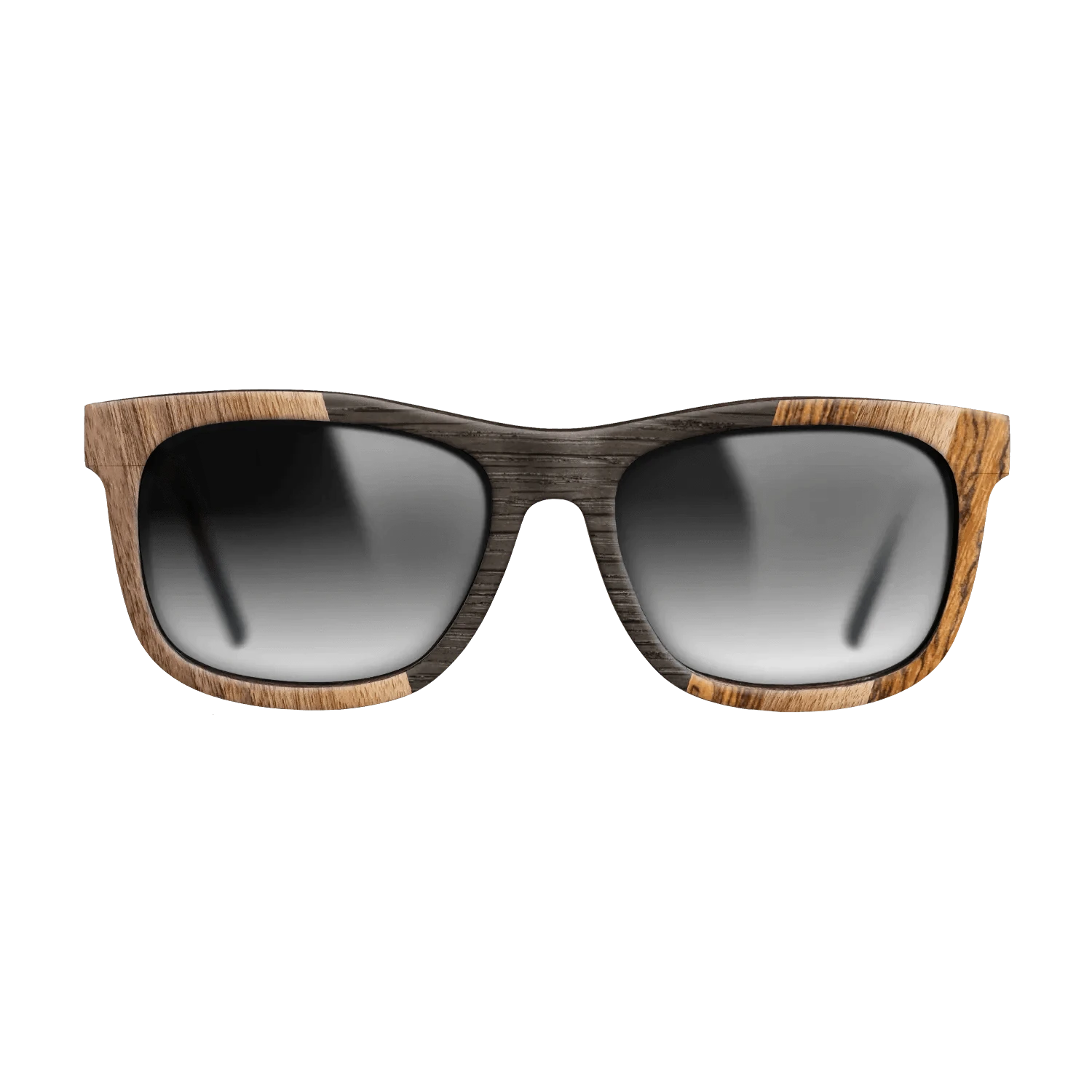 Walnut Claro Dark,Fumed Oak,Bocote: Angle Cut - The Hero - Square - 1749 - SIRIS wood optic