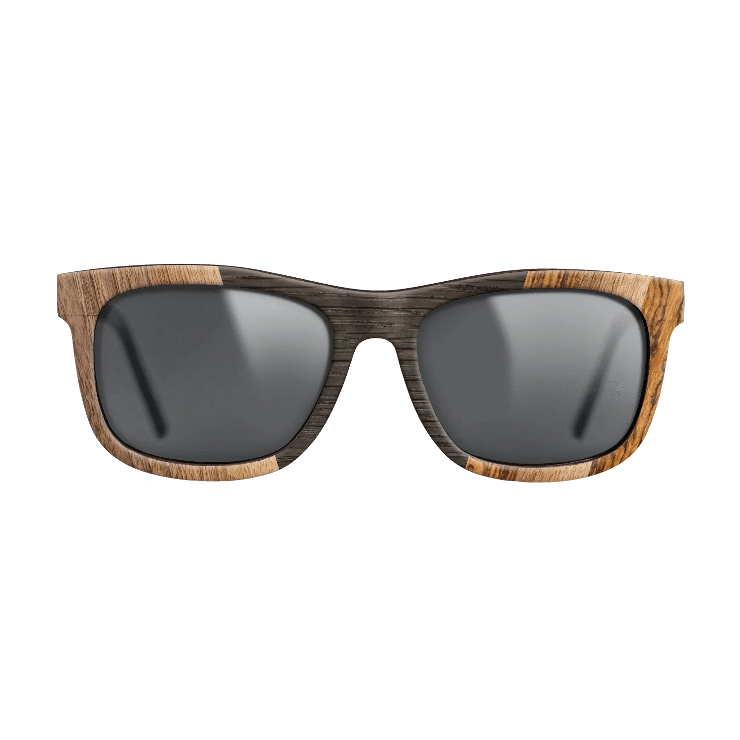 Walnut Claro Dark,Fumed Oak,Bocote: Angle Cut - The Hero - Square - 1749 - SIRIS wood optic