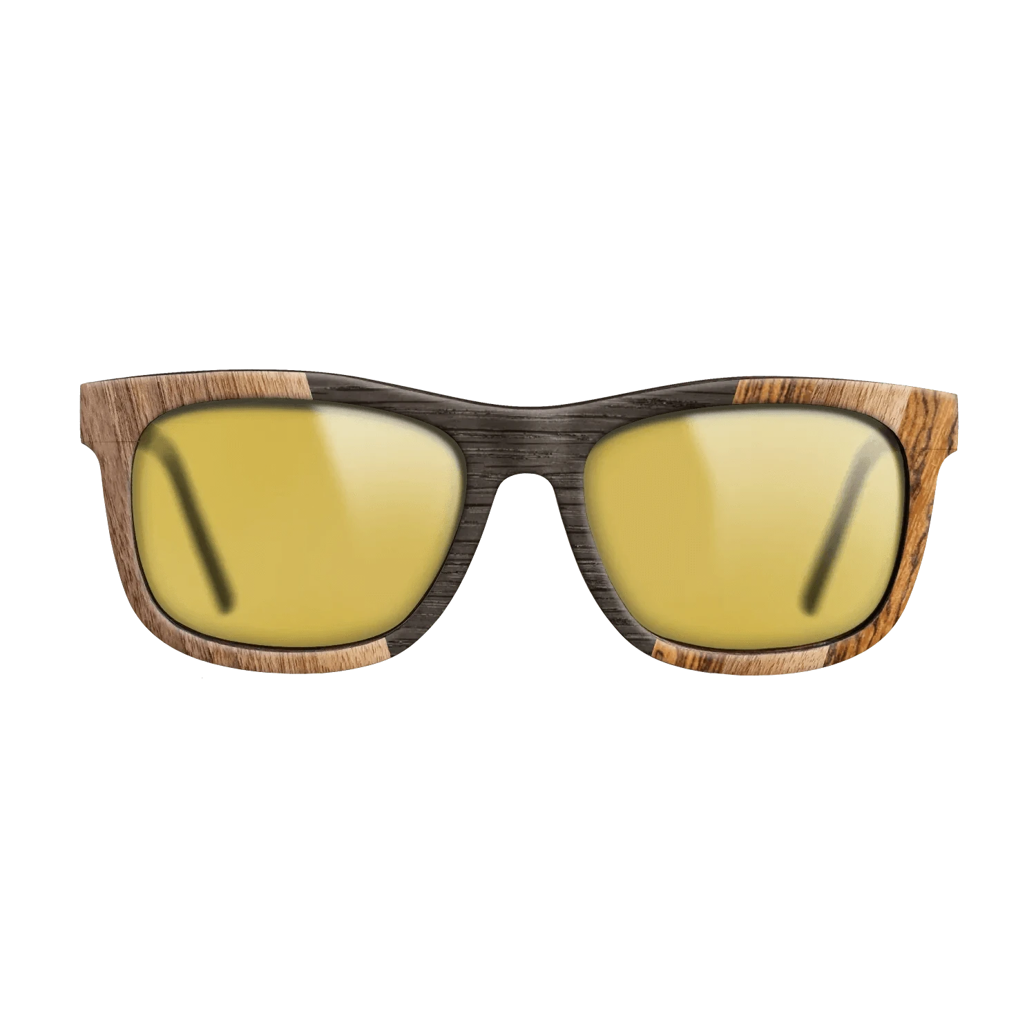 Walnut Claro Dark,Fumed Oak,Bocote: Angle Cut - The Hero - Square - 1749 - SIRIS wood optic