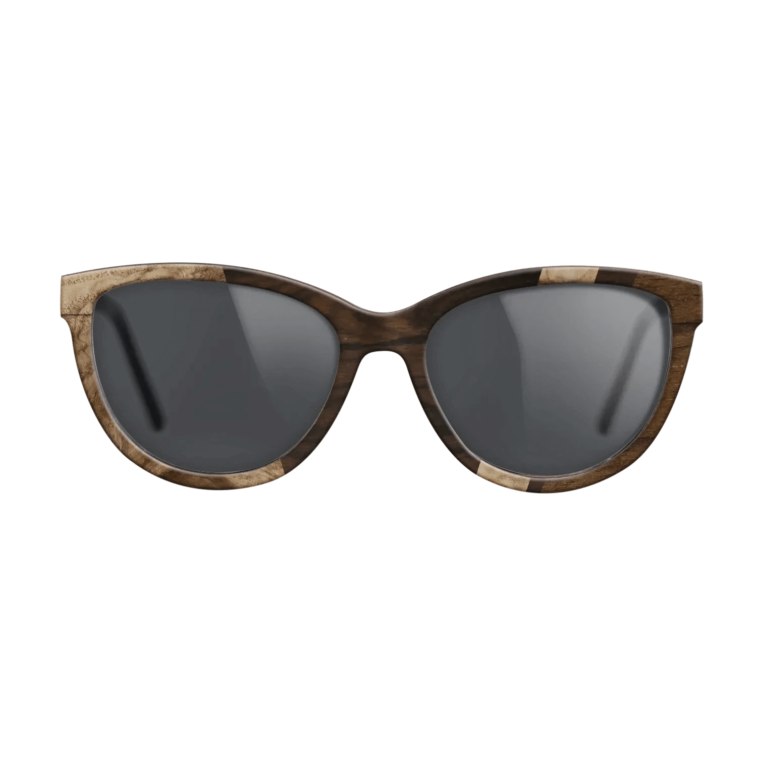 Ziricote Light Quartered,Ziricote Dark Quartered,Olive Burl,Walnut: Straight Grain: Angle Cut - The Maiden - Cat - 1737 - SIRIS wood optic