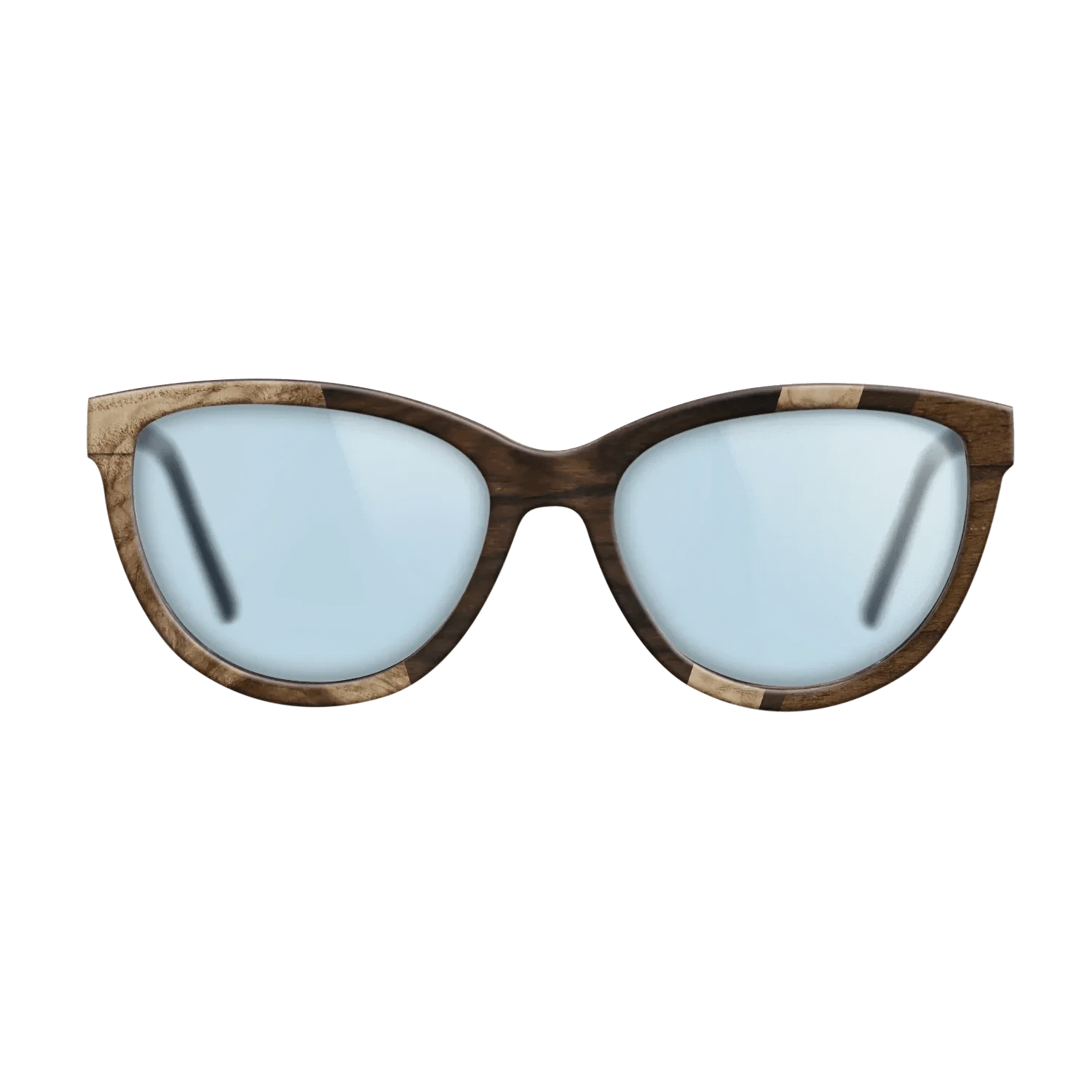 Ziricote Light Quartered,Ziricote Dark Quartered,Olive Burl,Walnut: Straight Grain: Angle Cut - The Maiden - Cat - 1737 - SIRIS wood optic