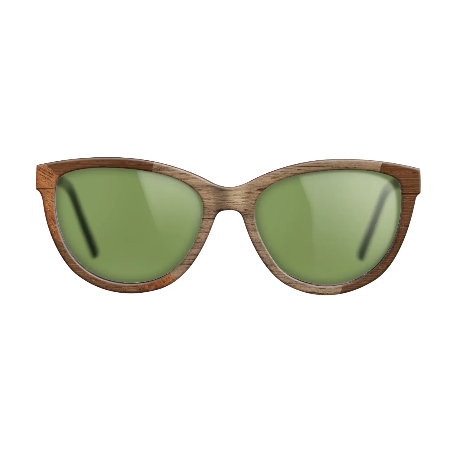Koa,Walnut: Straight Grain,Wenge,Fumed Oak: Wedge - The Maiden - Cat - 2038 - SIRIS wood optic