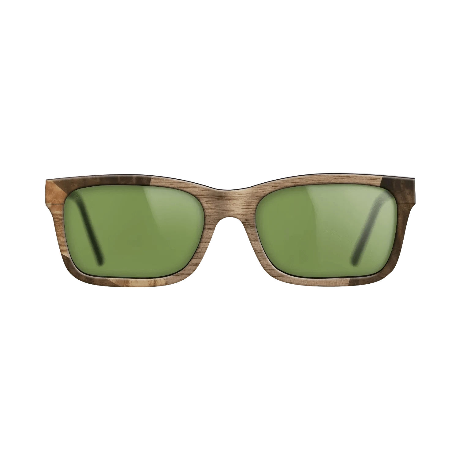 Olive Burl,Walnut: Straight Grain,Fumed Eucalyptus,Fumed Oak: Wedge - The Sage - Rectangle - 1620 - SIRIS wood optic