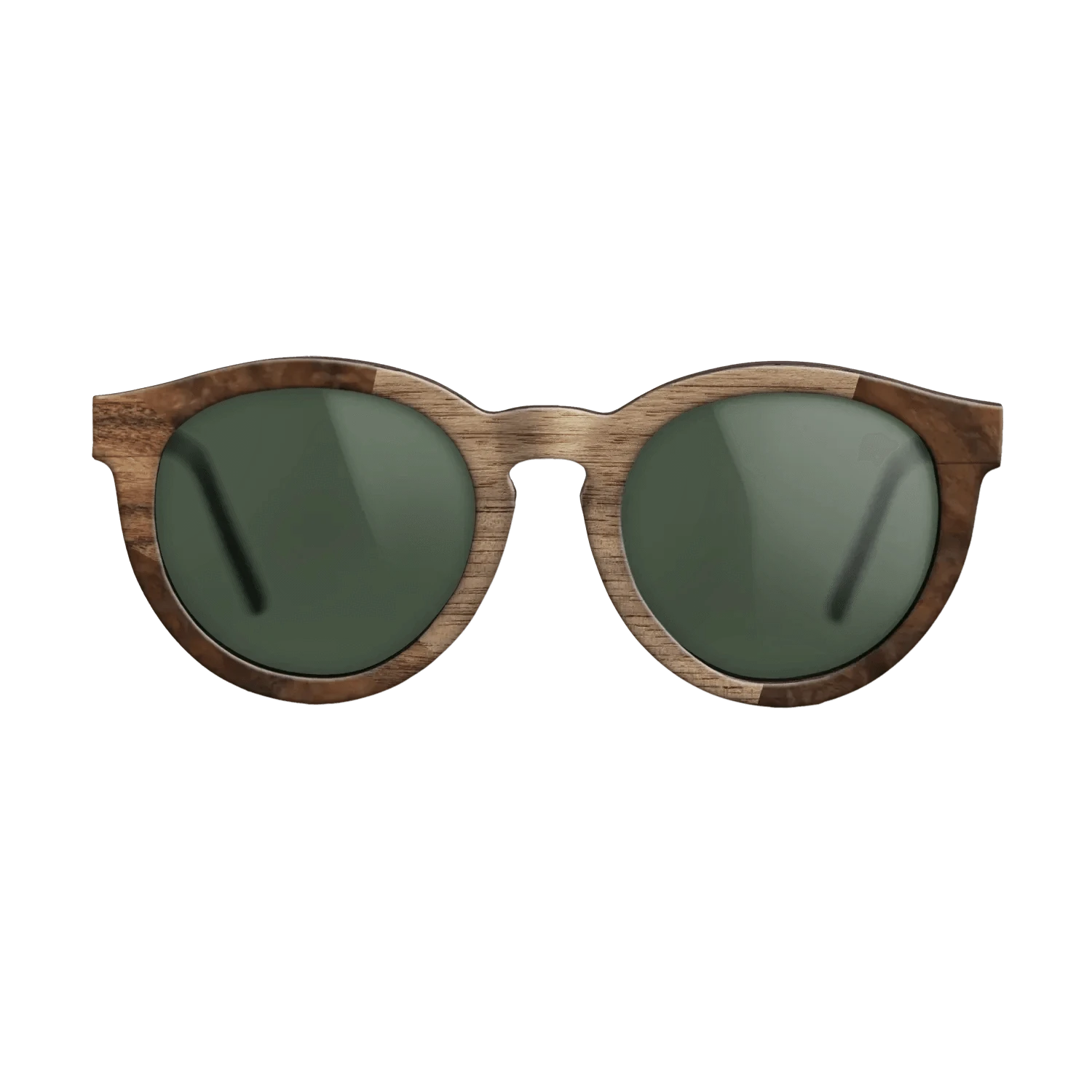 Santos Rosewood Dark,Walnut Burl,Walnut: Straight Grain: Wedge - The Rebel - Round - 1894 - SIRIS wood optic